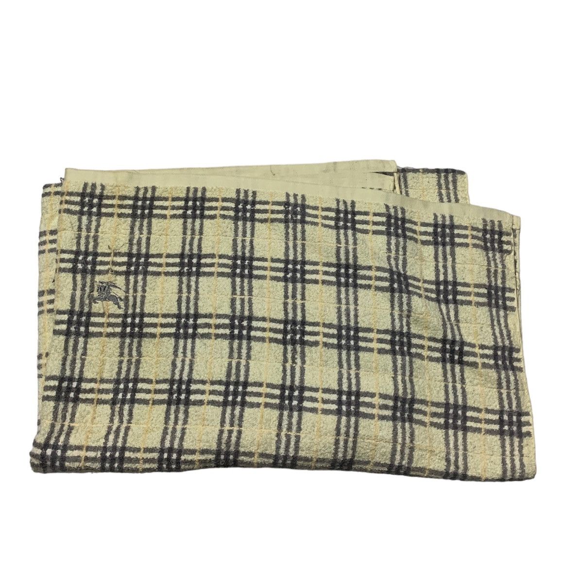 Burberry × Vintage Vintage Burberry London nova check fleece big blanket Size ONE SIZE - 2 Thumbnail