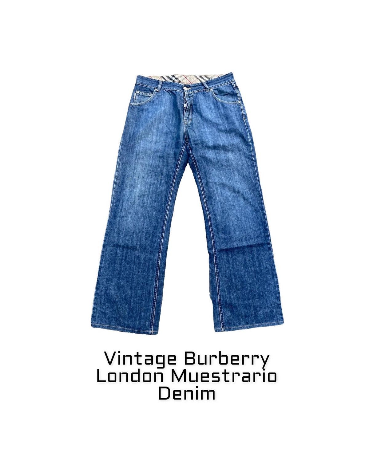 Burberry Vintage Burberry London Denim Size US 33 - 1 Thumbnail