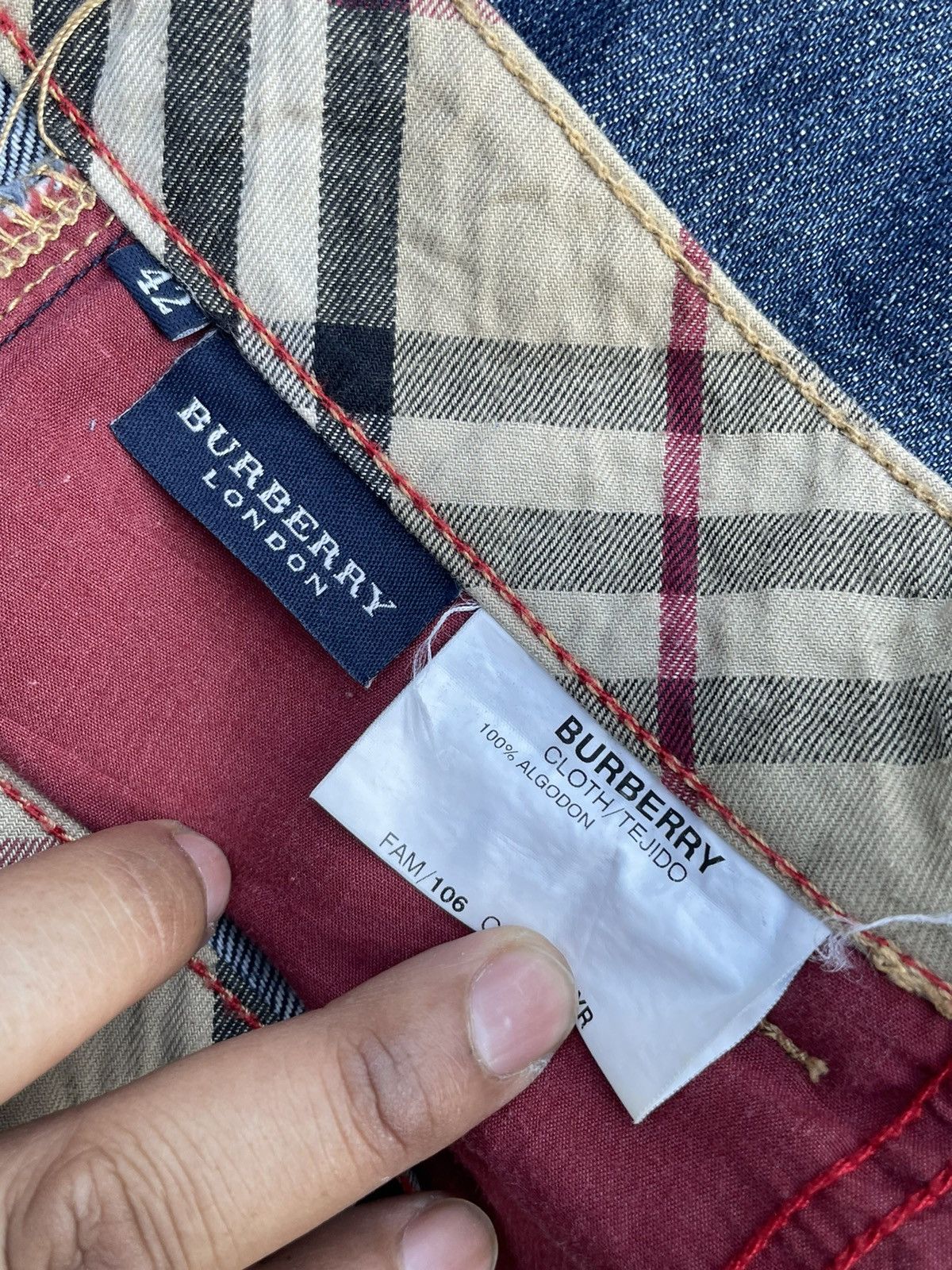 Burberry Vintage Burberry London Denim Size US 33 - 12 Thumbnail