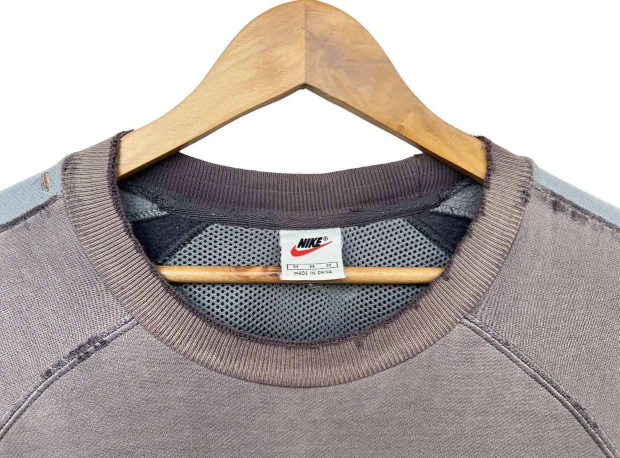 Vintage Vintage 90s Nike Spellout Baggy Sweatshirt Distressed Size US M / EU 48-50 / 2 - 10 Thumbnail