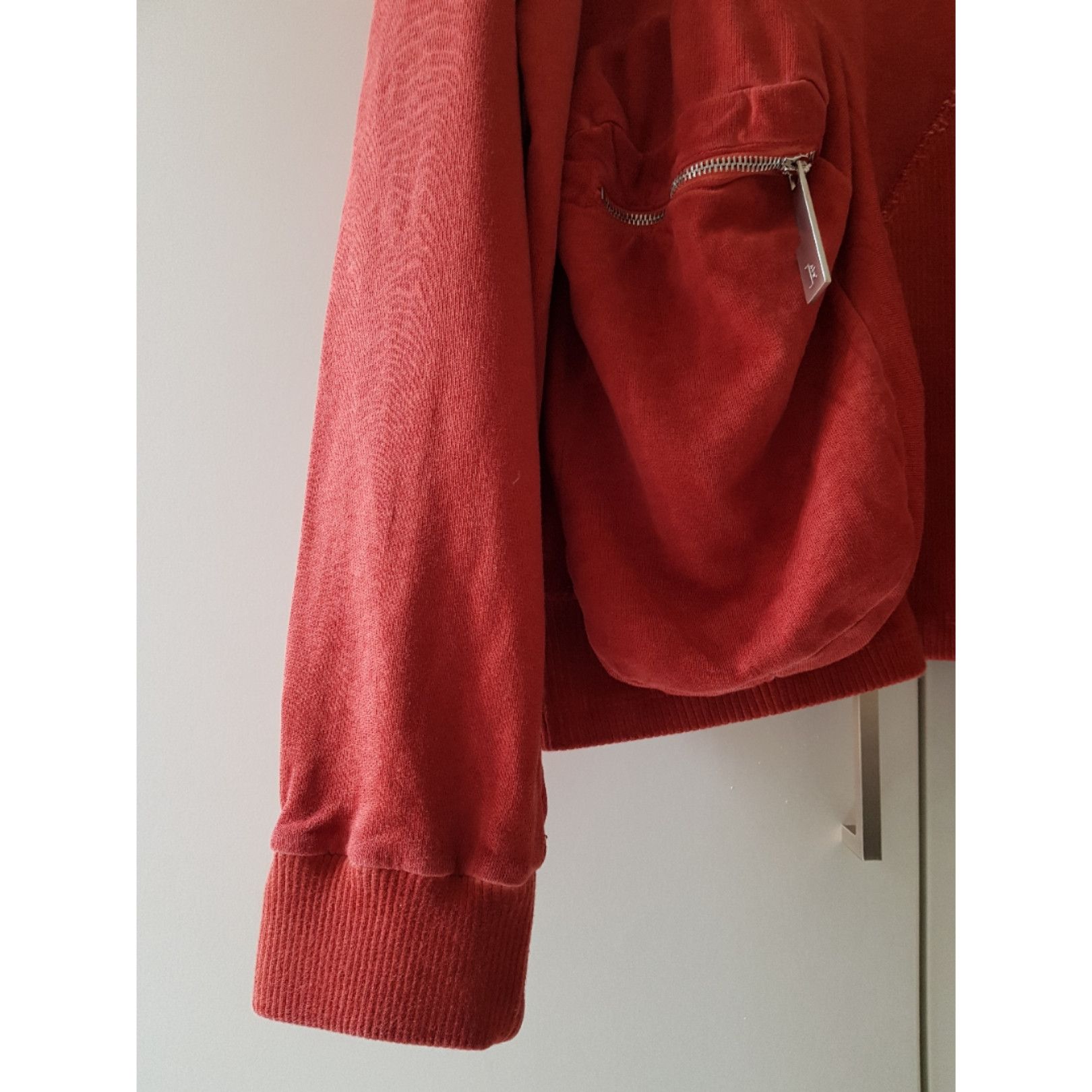 A-COLD-WALL* Red Overlock Crewneck Sweater Size US XXL / EU 58 / 5 - 5 Thumbnail