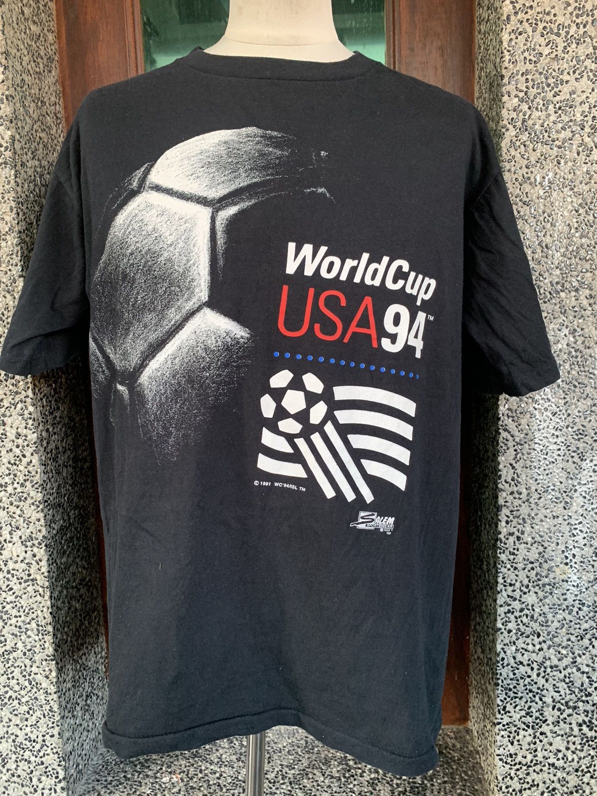 Vintage 90s Salem World Cup USA 94 T shirt