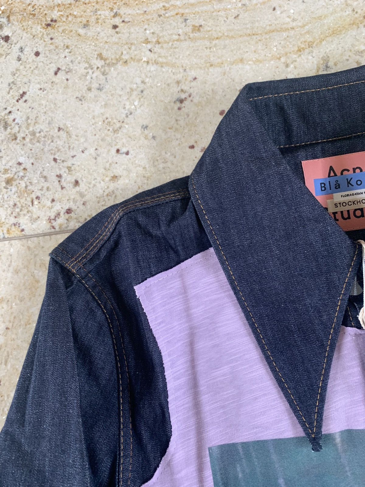 Acne Studios BK-MN-SHIR Print Button Up Size US M / EU 48-50 / 2 - 8 Thumbnail