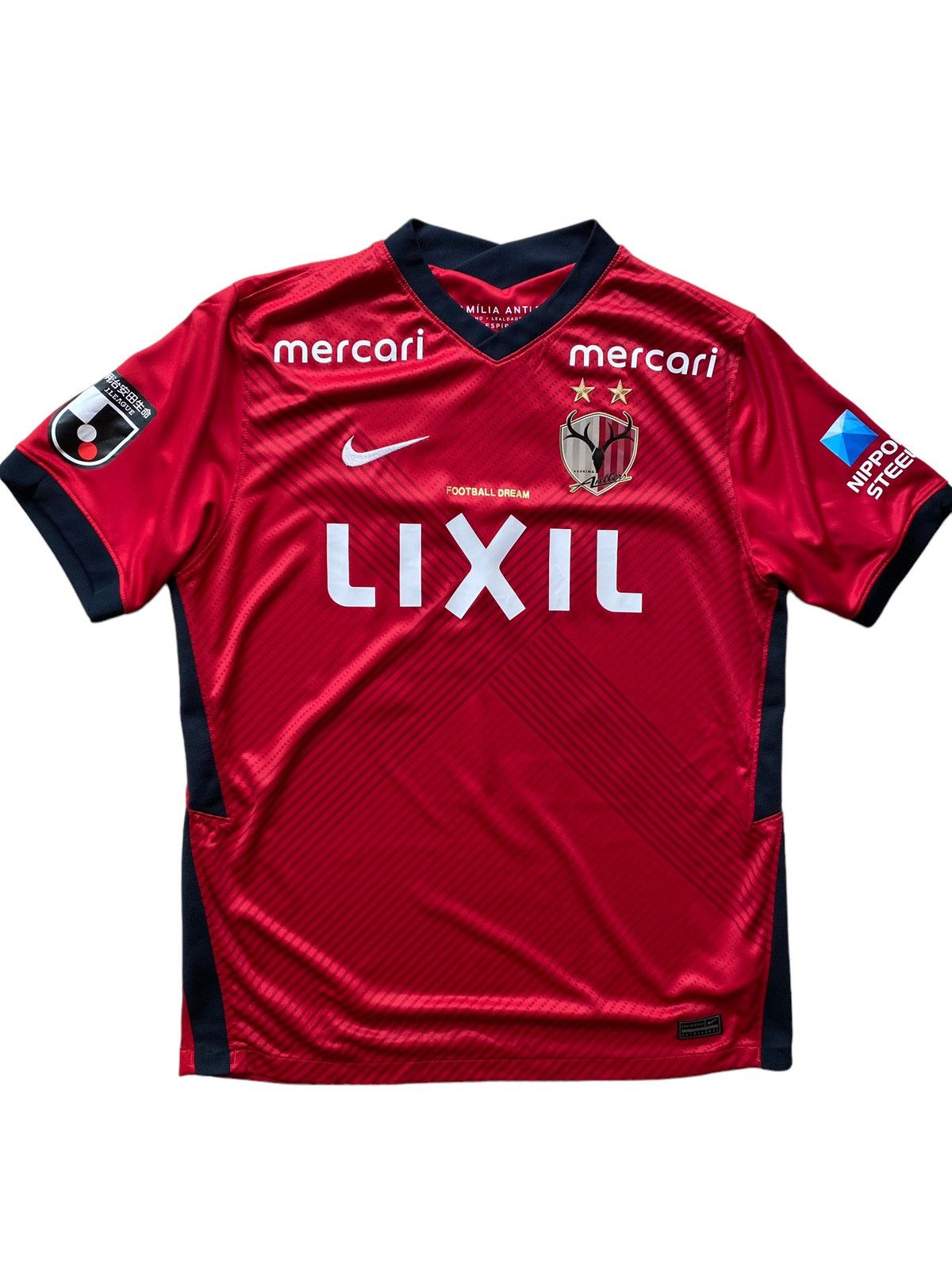 Japanese Brand × Nike Kashima Antlers 2022 Home Soccer Jersey Size US XL / EU 56 / 4 - 4 Thumbnail