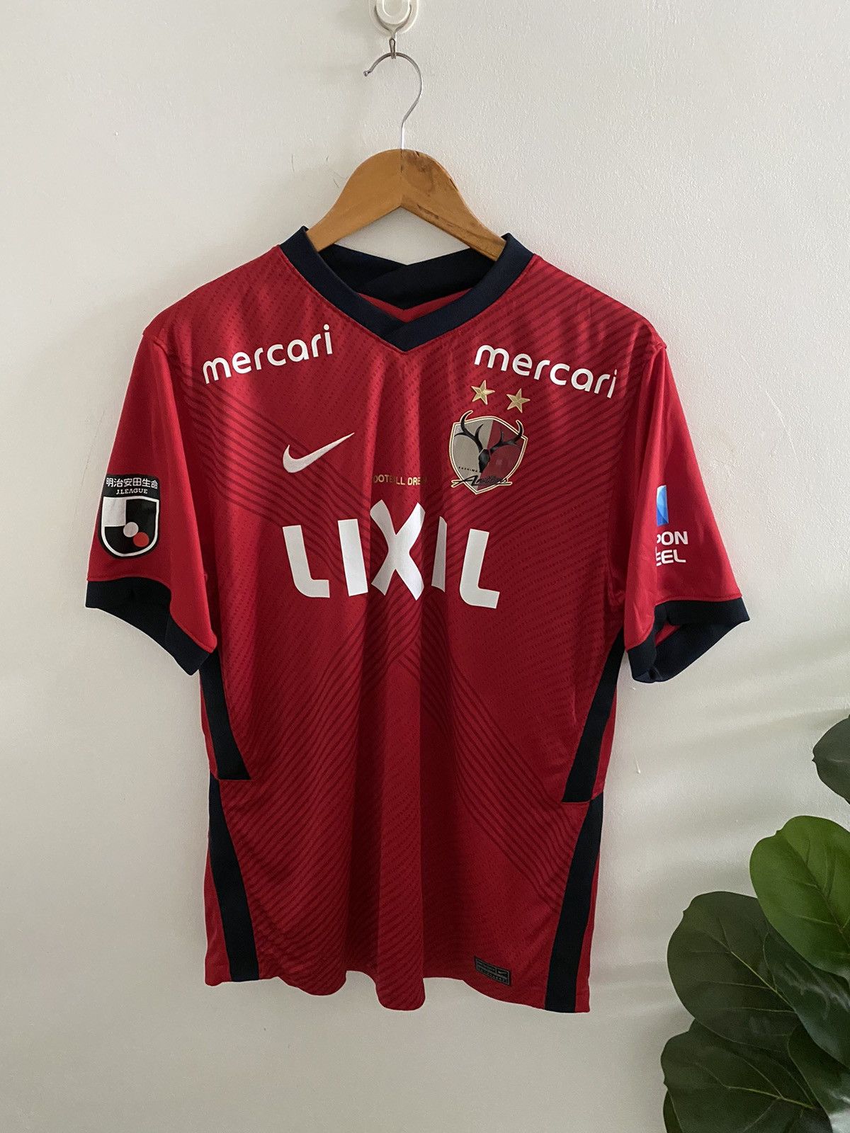 Japanese Brand × Nike Kashima Antlers 2022 Home Soccer Jersey Size US XL / EU 56 / 4 - 1 Thumbnail