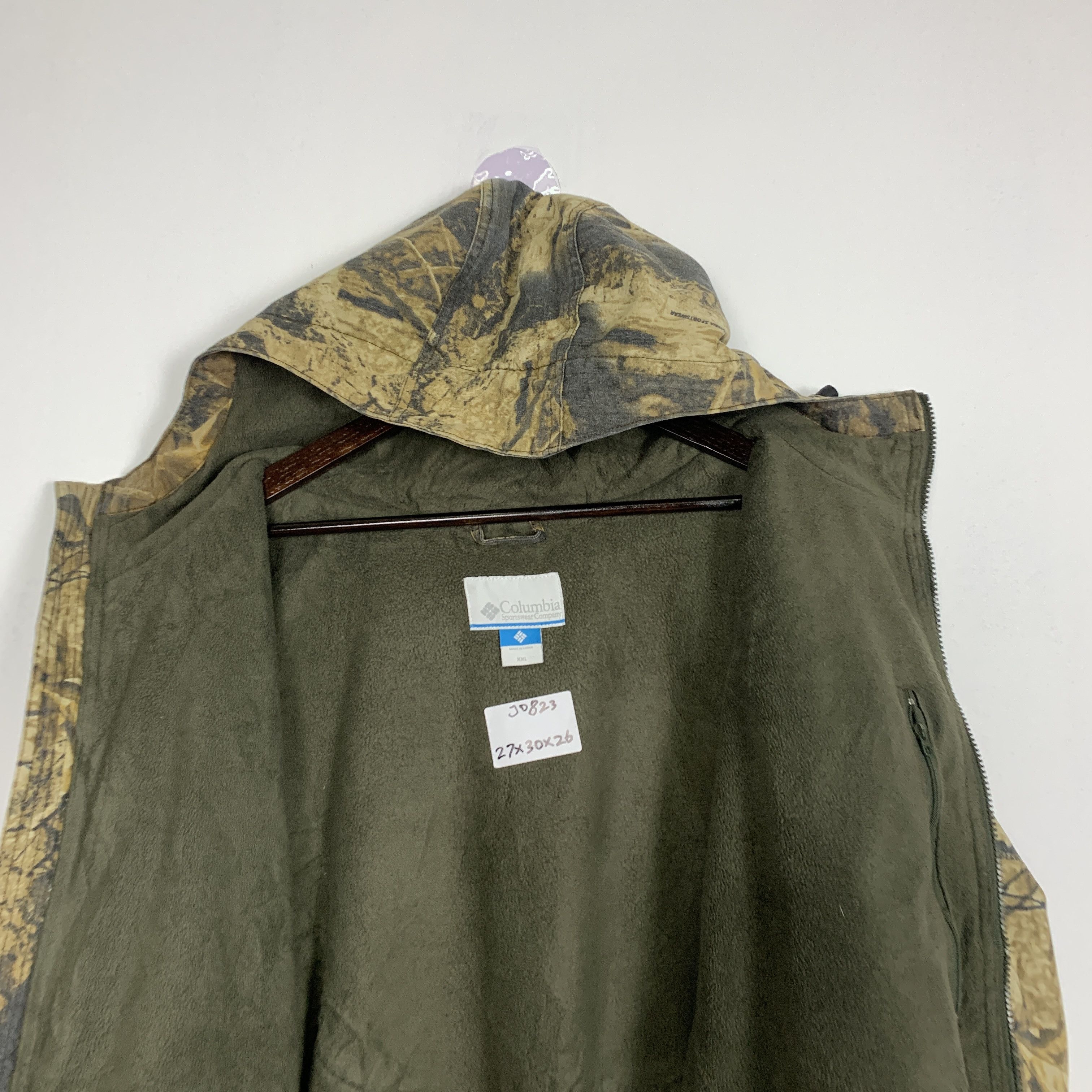 Columbia Vintage Columbia Hunter Camouflage Pattern Jacket J0823 Size US XXL / EU 58 / 5 - 22 Thumbnail