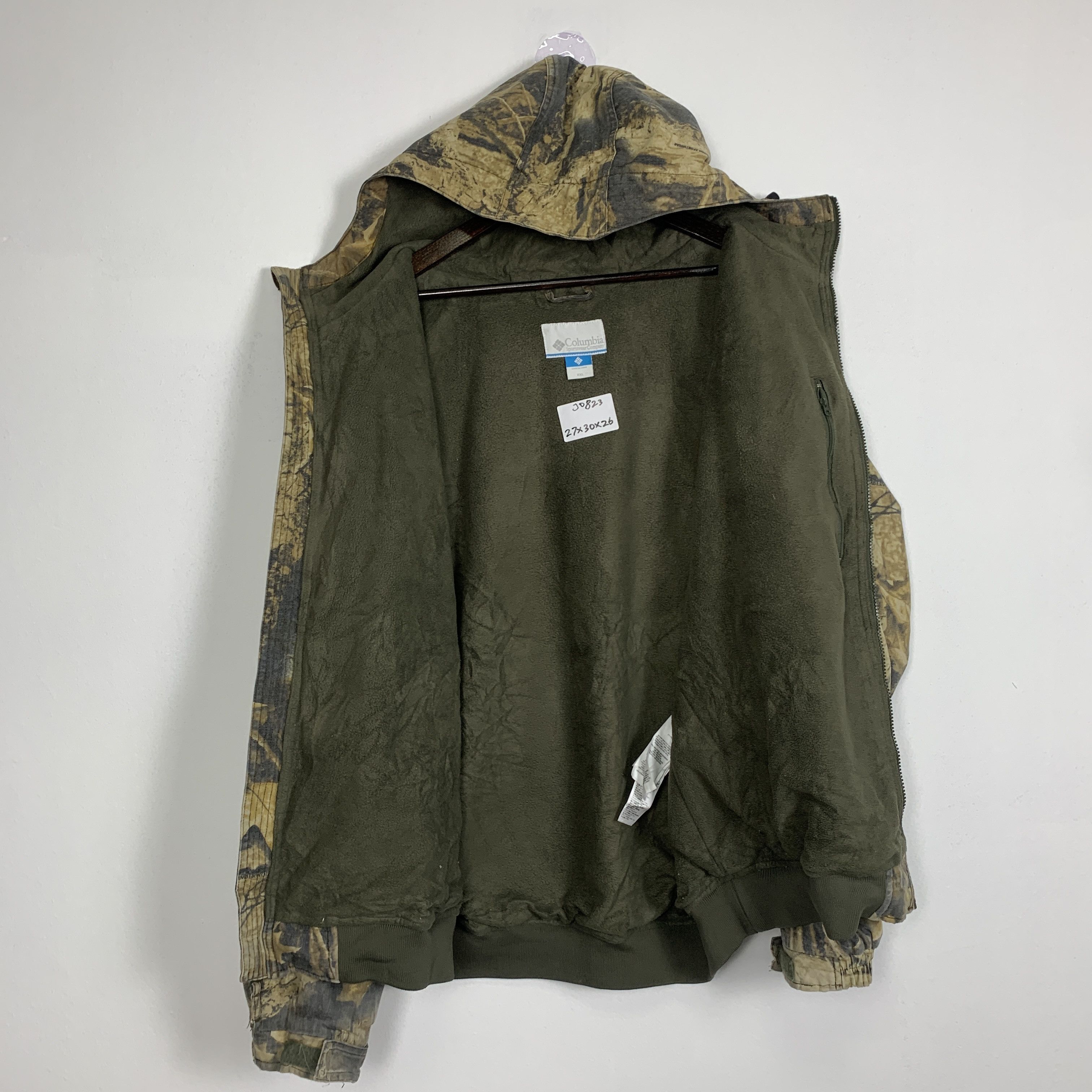 Columbia Vintage Columbia Hunter Camouflage Pattern Jacket J0823 Size US XXL / EU 58 / 5 - 21 Thumbnail