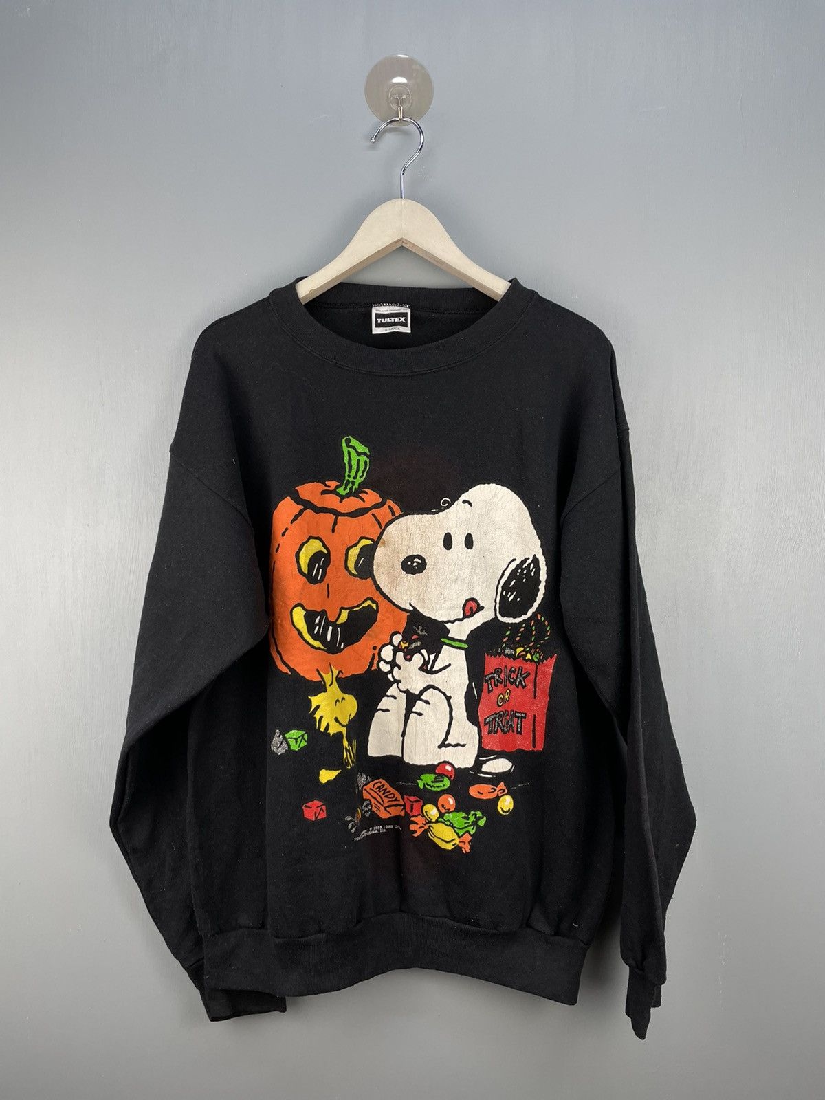 Peanuts Vintage 90s Snoopy sweatshirt Size US XL / EU 56 / 4 - 1 Thumbnail