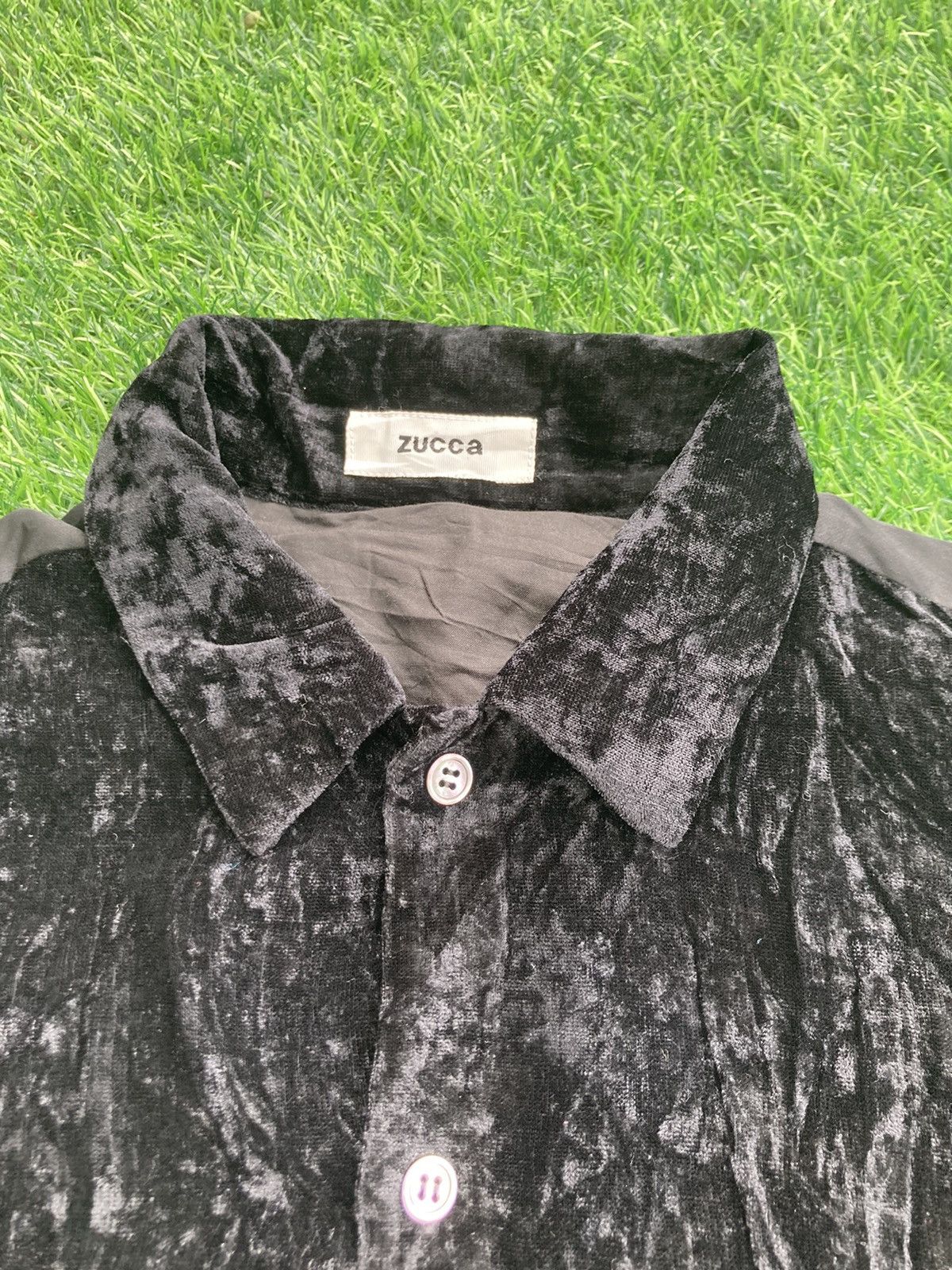 CABANE de ZUCCa ISSEY MIYAKE ZUCCA VELVET BUTTON UPS Size US M / EU 48-50 / 2 - 6 Thumbnail