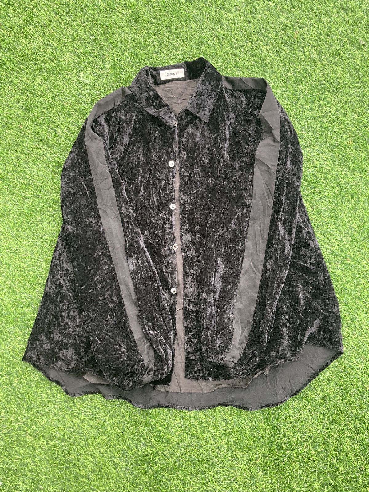 CABANE de ZUCCa ISSEY MIYAKE ZUCCA VELVET BUTTON UPS Size US M / EU 48-50 / 2 - 4 Thumbnail
