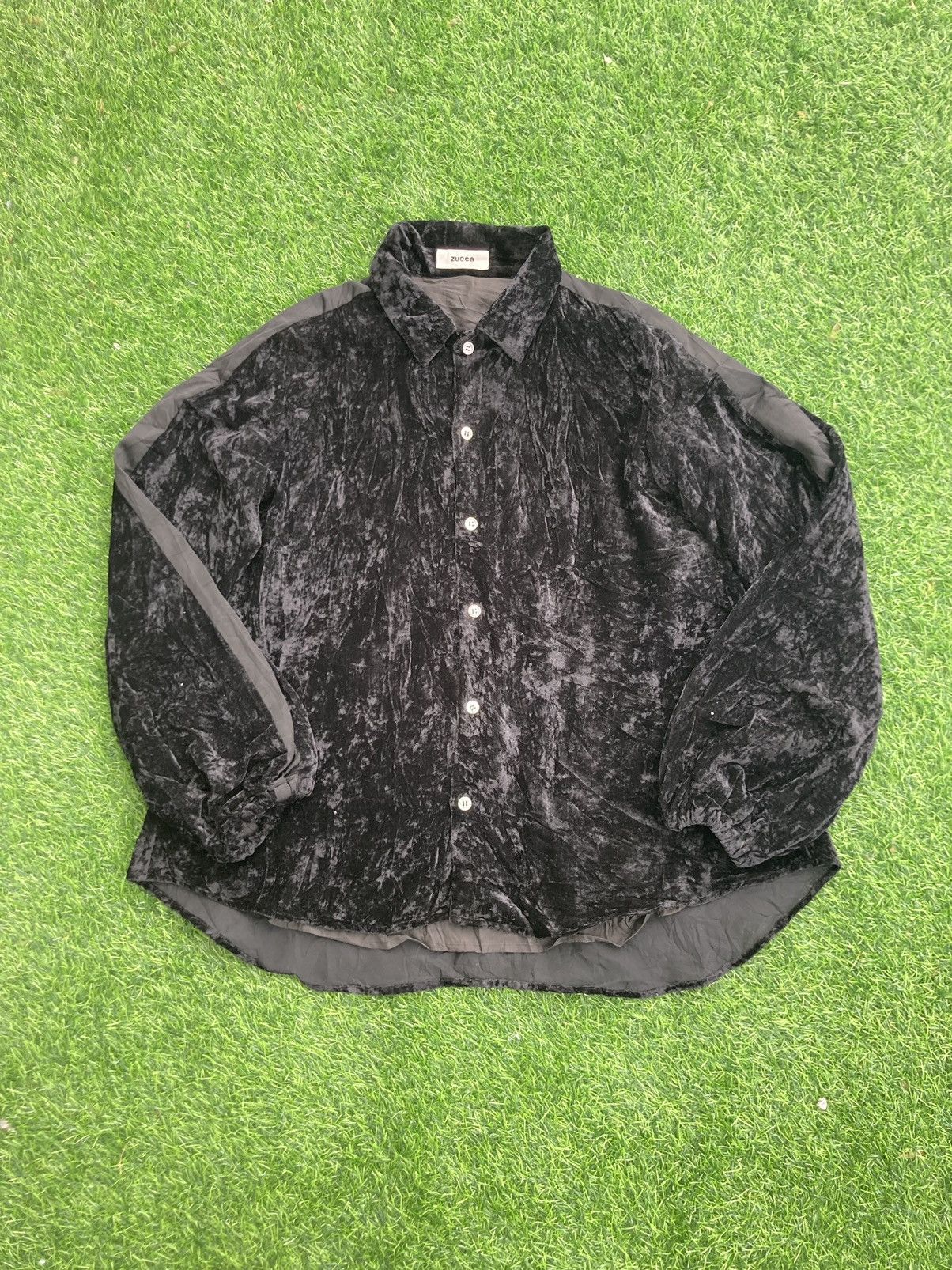 CABANE de ZUCCa ISSEY MIYAKE ZUCCA VELVET BUTTON UPS Size US M / EU 48-50 / 2 - 1 Thumbnail