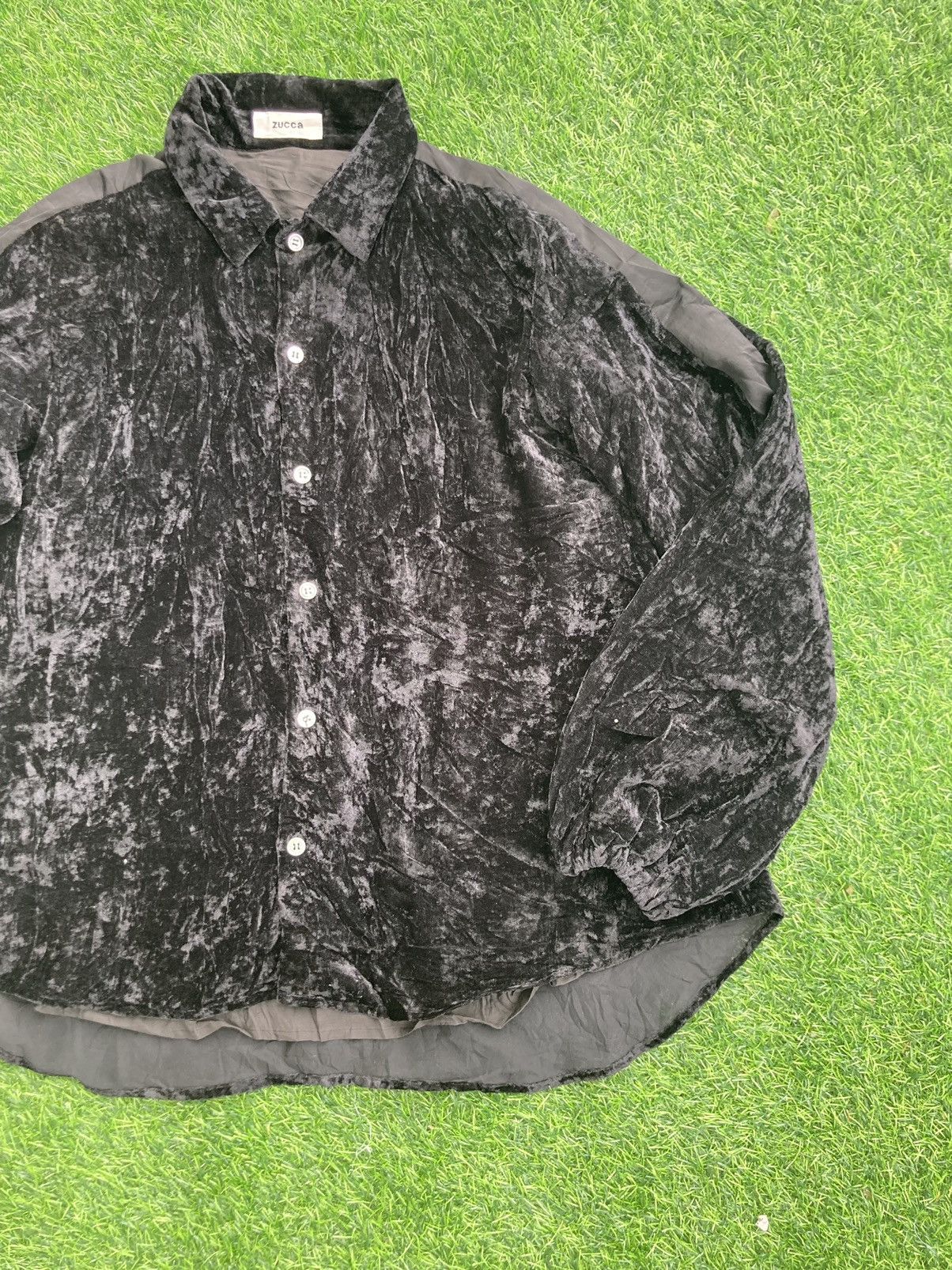 CABANE de ZUCCa ISSEY MIYAKE ZUCCA VELVET BUTTON UPS Size US M / EU 48-50 / 2 - 5 Thumbnail