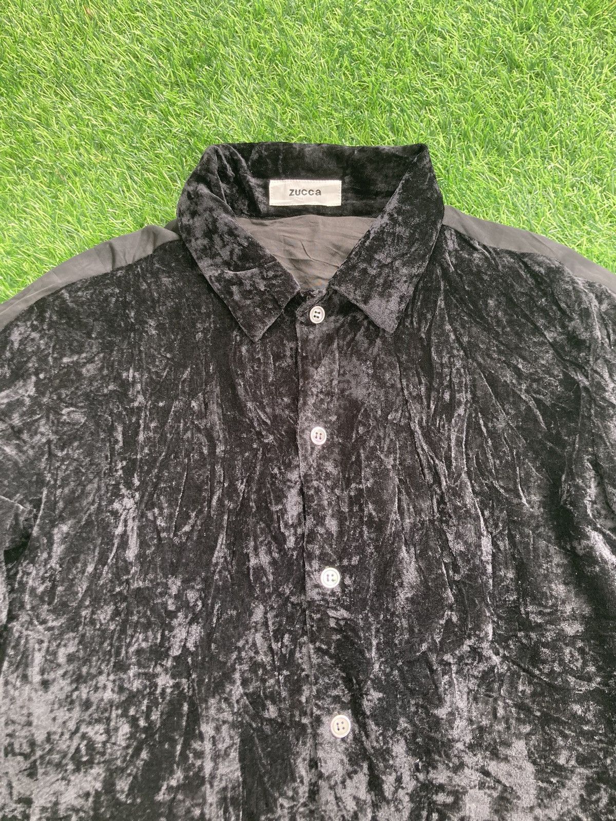 CABANE de ZUCCa ISSEY MIYAKE ZUCCA VELVET BUTTON UPS Size US M / EU 48-50 / 2 - 7 Thumbnail