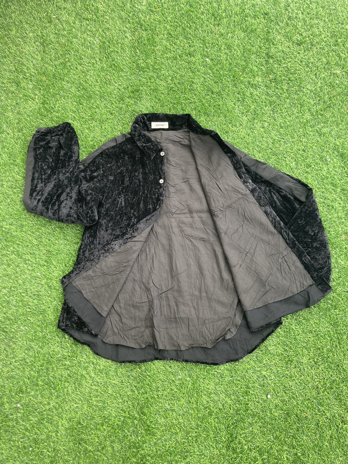 CABANE de ZUCCa ISSEY MIYAKE ZUCCA VELVET BUTTON UPS Size US M / EU 48-50 / 2 - 3 Thumbnail