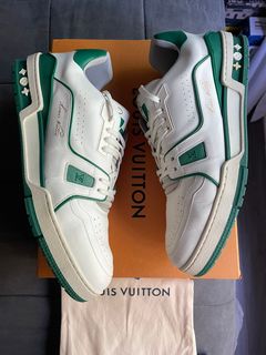 NXN.IND - LV Trainer Green Mesh Sneakers/Sepatu Louis Vuitton