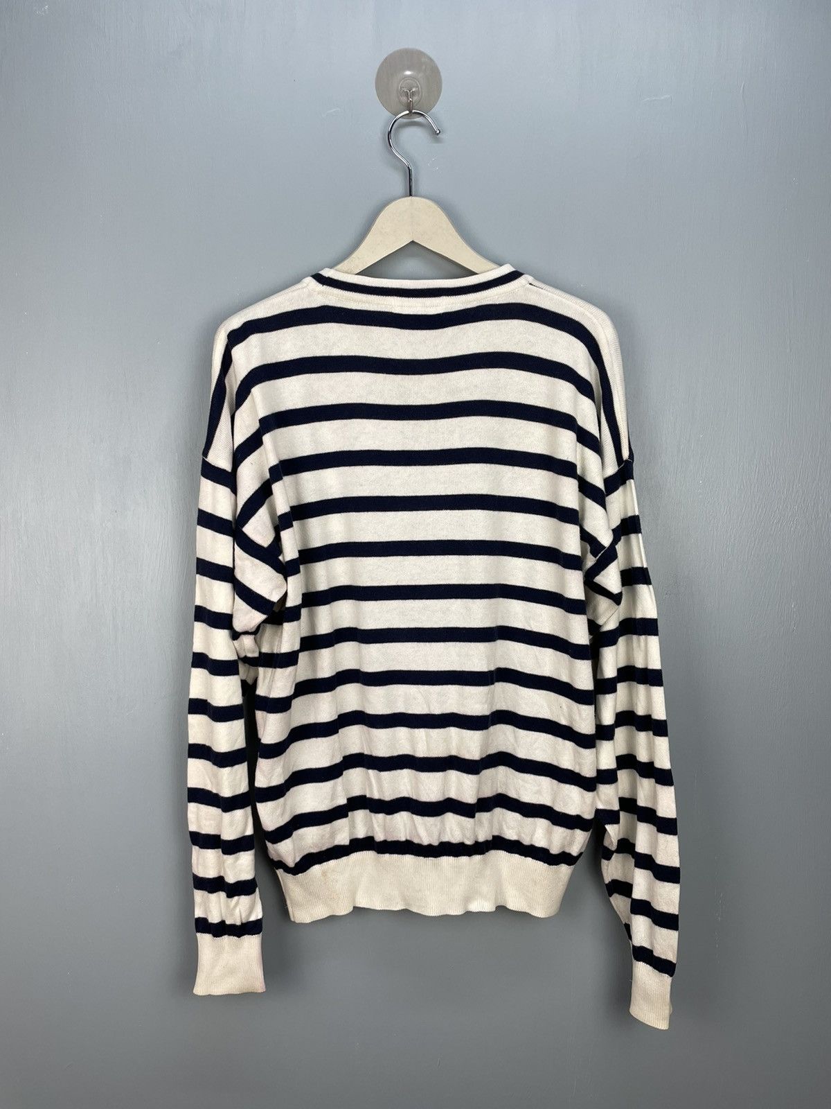 Vintage Vintage NewYorker stripe sailboat sweatshirt Size US L / EU 52-54 / 3 - 2 Thumbnail