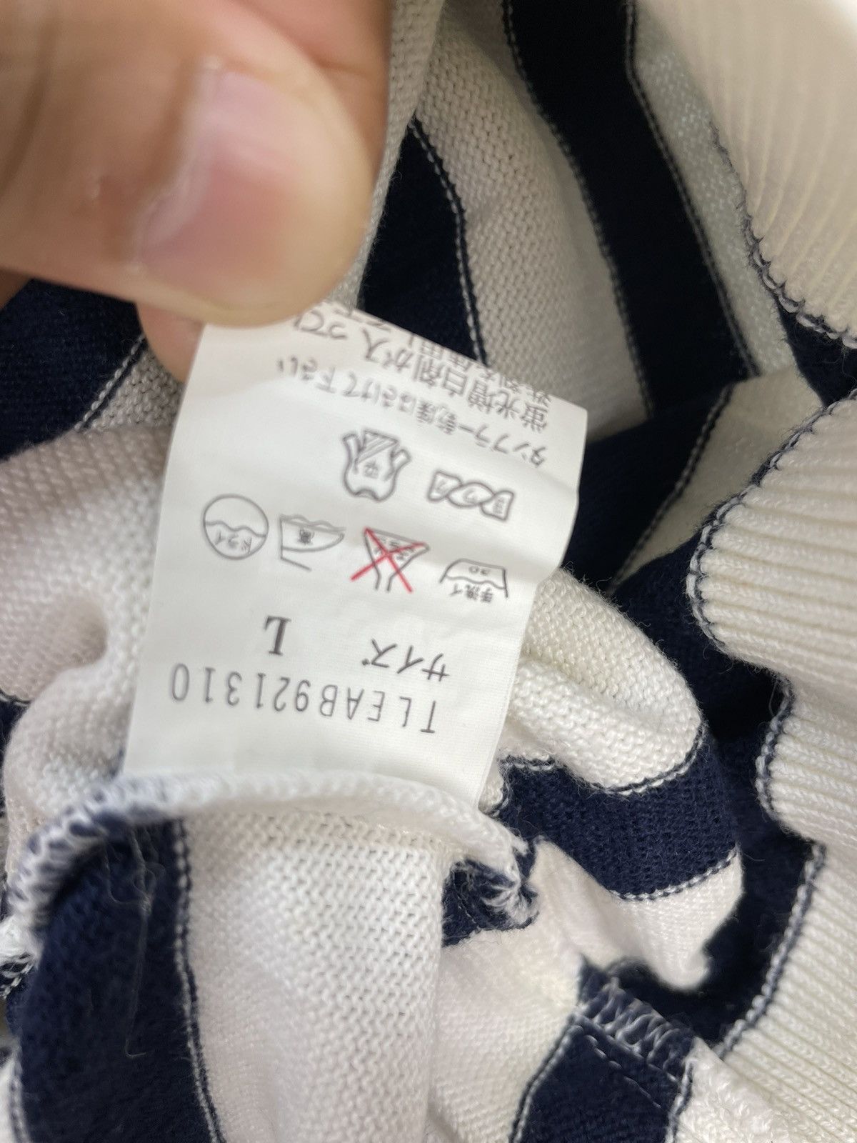 Vintage Vintage NewYorker stripe sailboat sweatshirt Size US L / EU 52-54 / 3 - 6 Thumbnail
