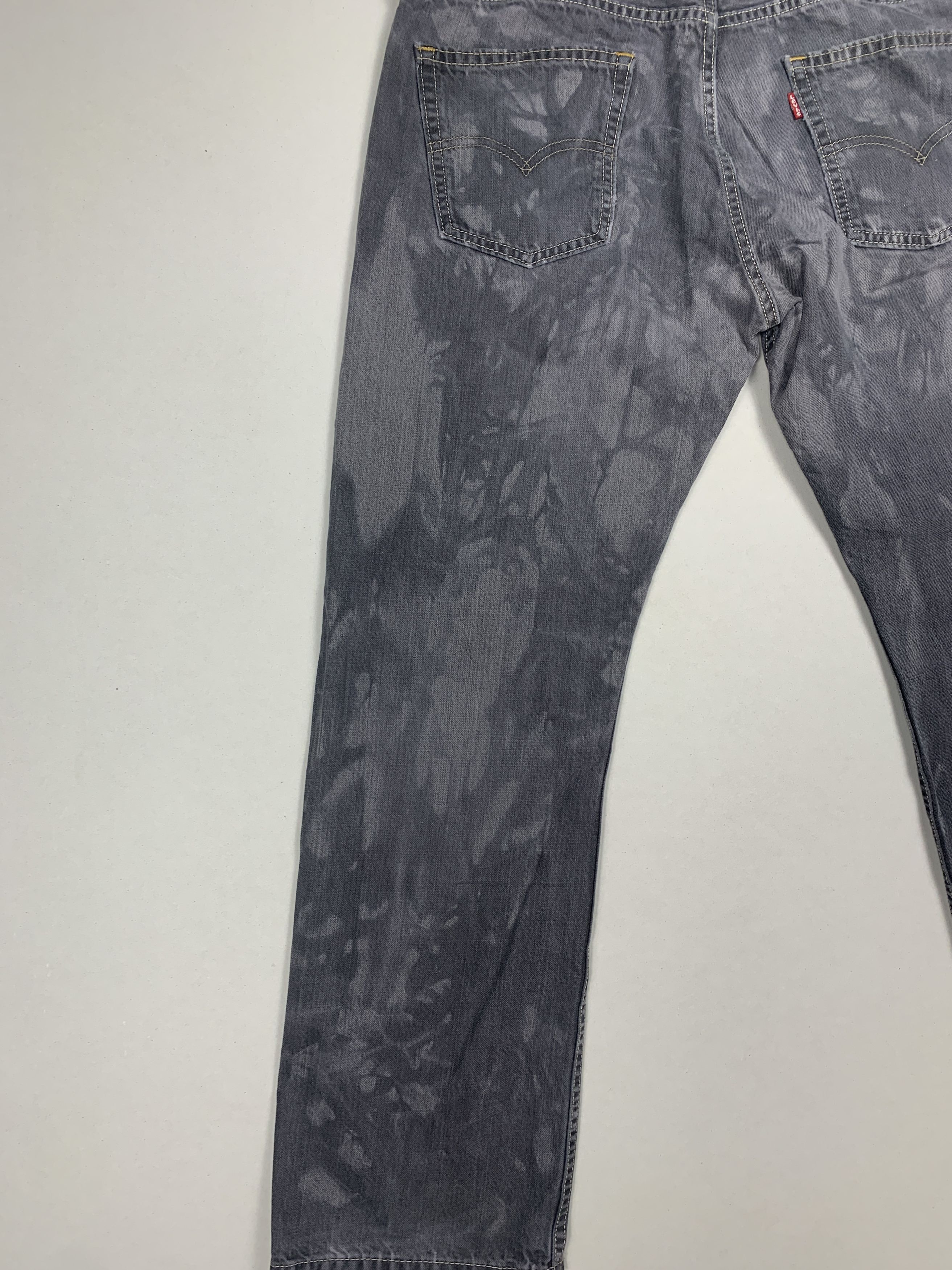 Levi's Vintage Levis 514 Distressed Faded Black Jeans P0009 Size US 34 / EU 50 - 20 Thumbnail
