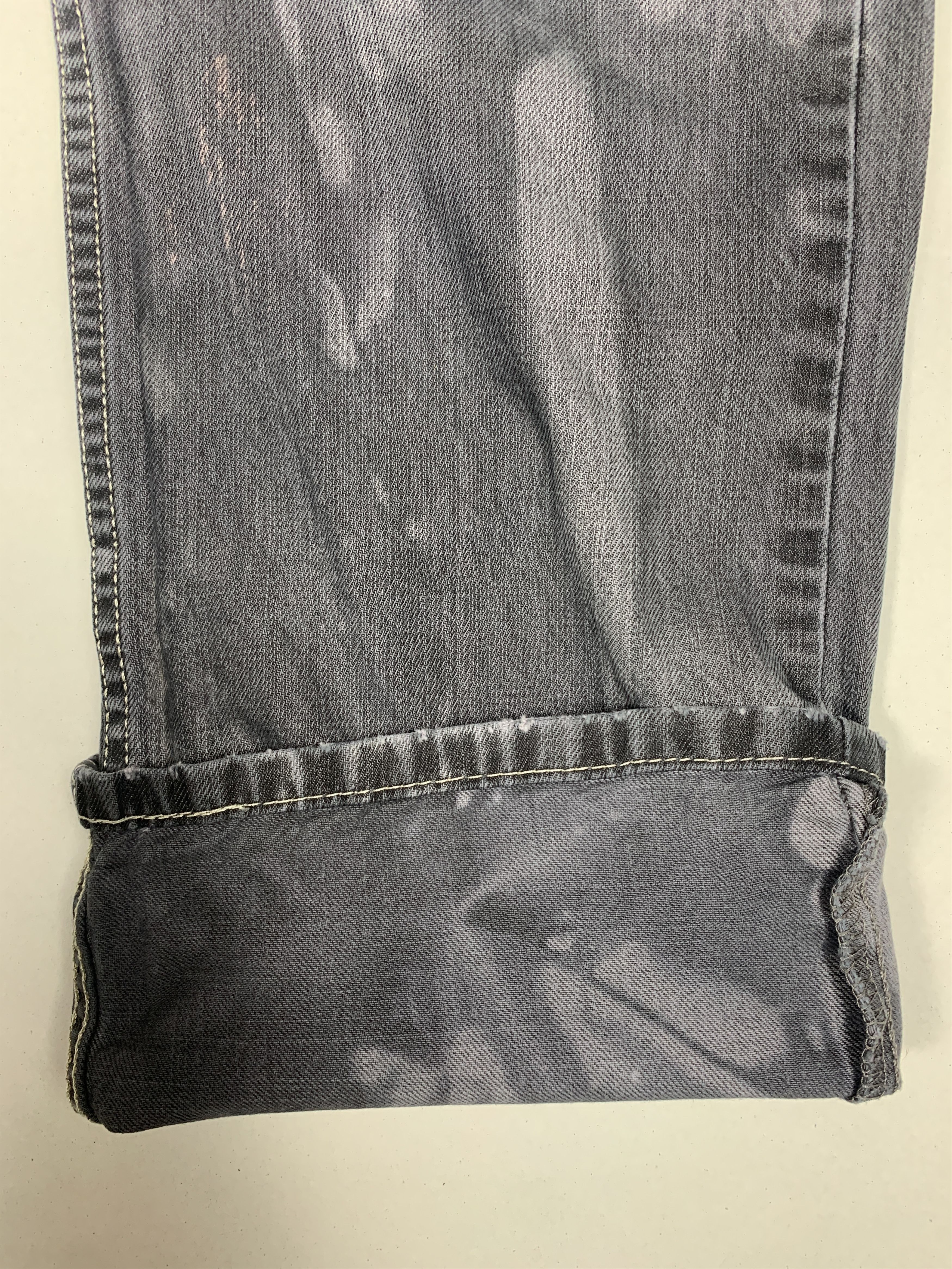 Levi's Vintage Levis 514 Distressed Faded Black Jeans P0009 Size US 34 / EU 50 - 4 Thumbnail
