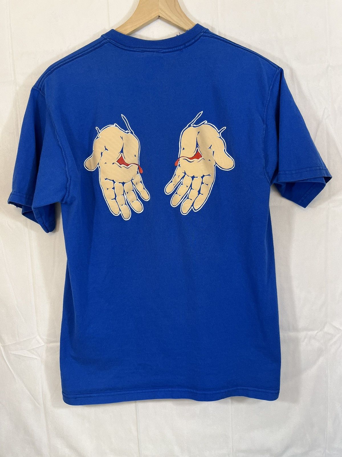 Vintage Body Piercing Crucifixion Distressed Religious Y2K Tee Size US M / EU 48-50 / 2 - 3 Thumbnail