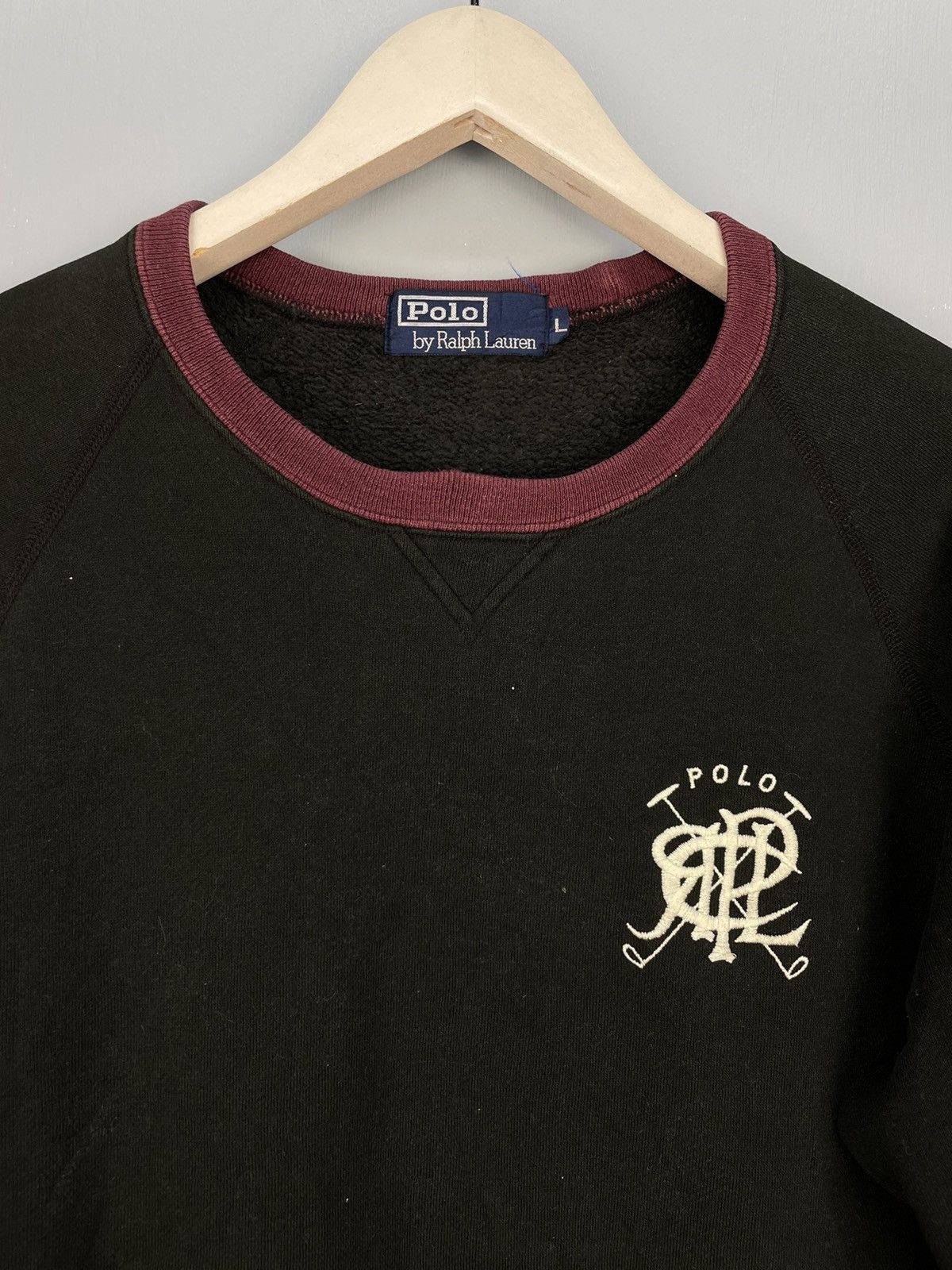 Polo Ralph Lauren Vintage Polo by Ralph Lauren sweatshirt Size US L / EU 52-54 / 3 - 3 Thumbnail