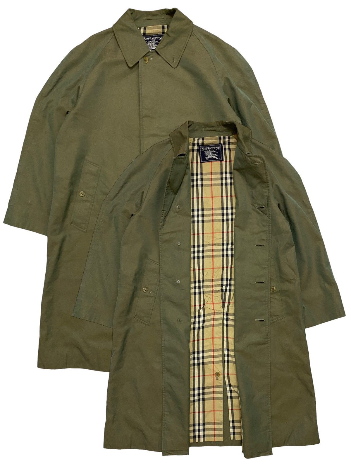 Burberry Burberry Nova Check Trench Coat Size US M / EU 48-50 / 2 - 1 Thumbnail