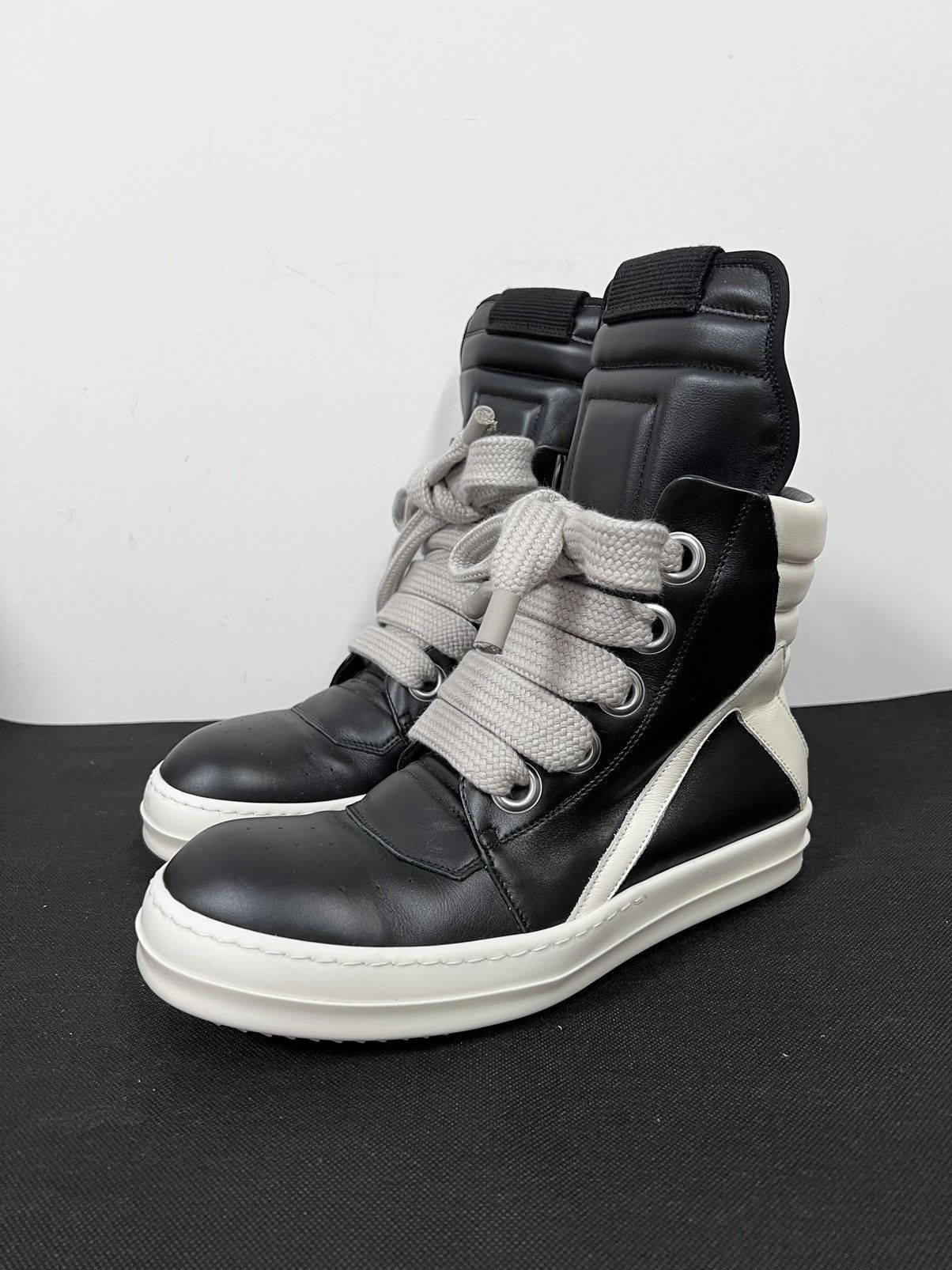 Rick Owens Rick Owens Geobasket Jumbo Laces Sneakers Size 40 | Grailed