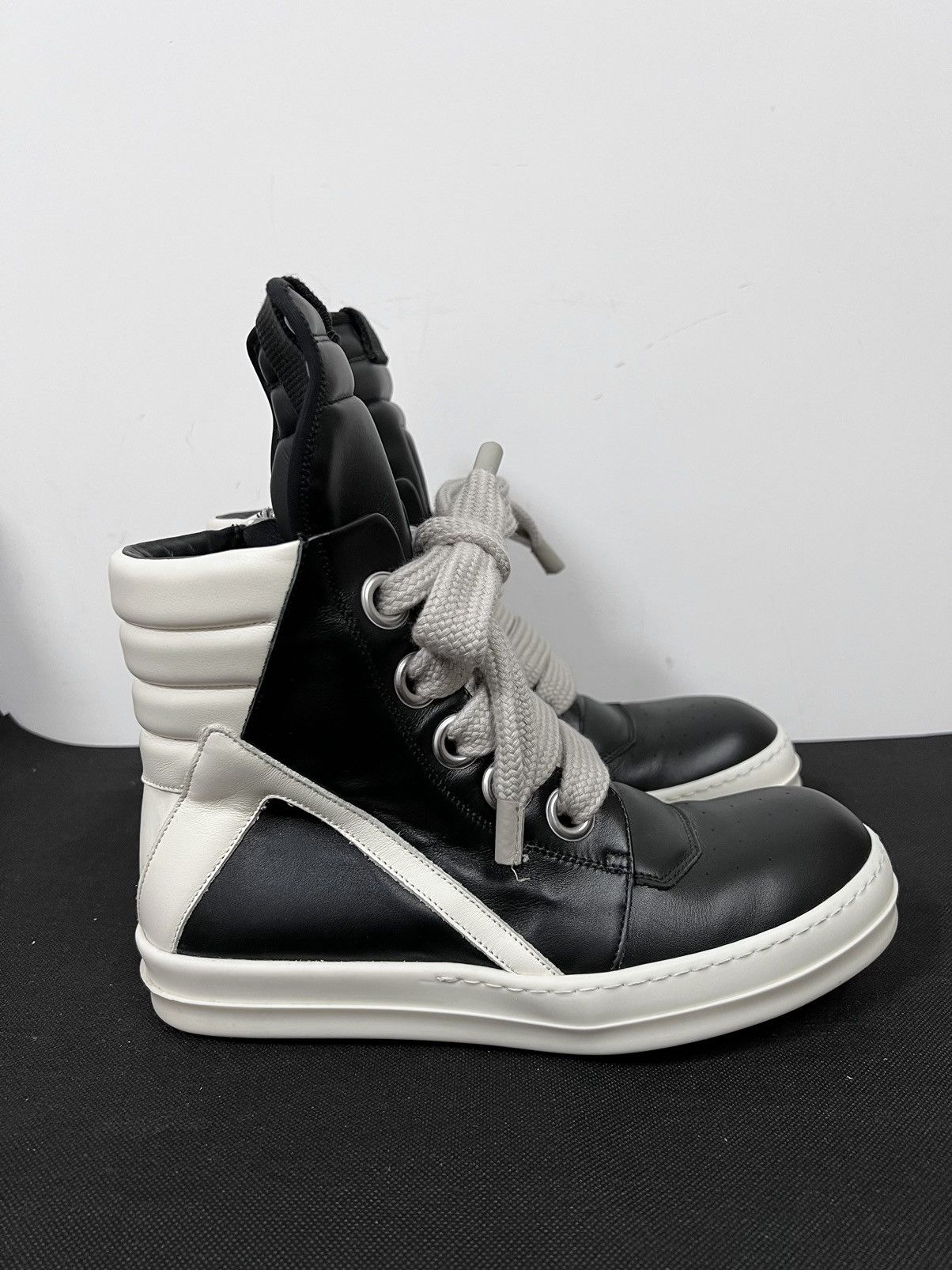 Rick Owens Rick Owens Geobasket Jumbo Laces Sneakers Size 40 Size US 7 / EU 40 - 5 Thumbnail