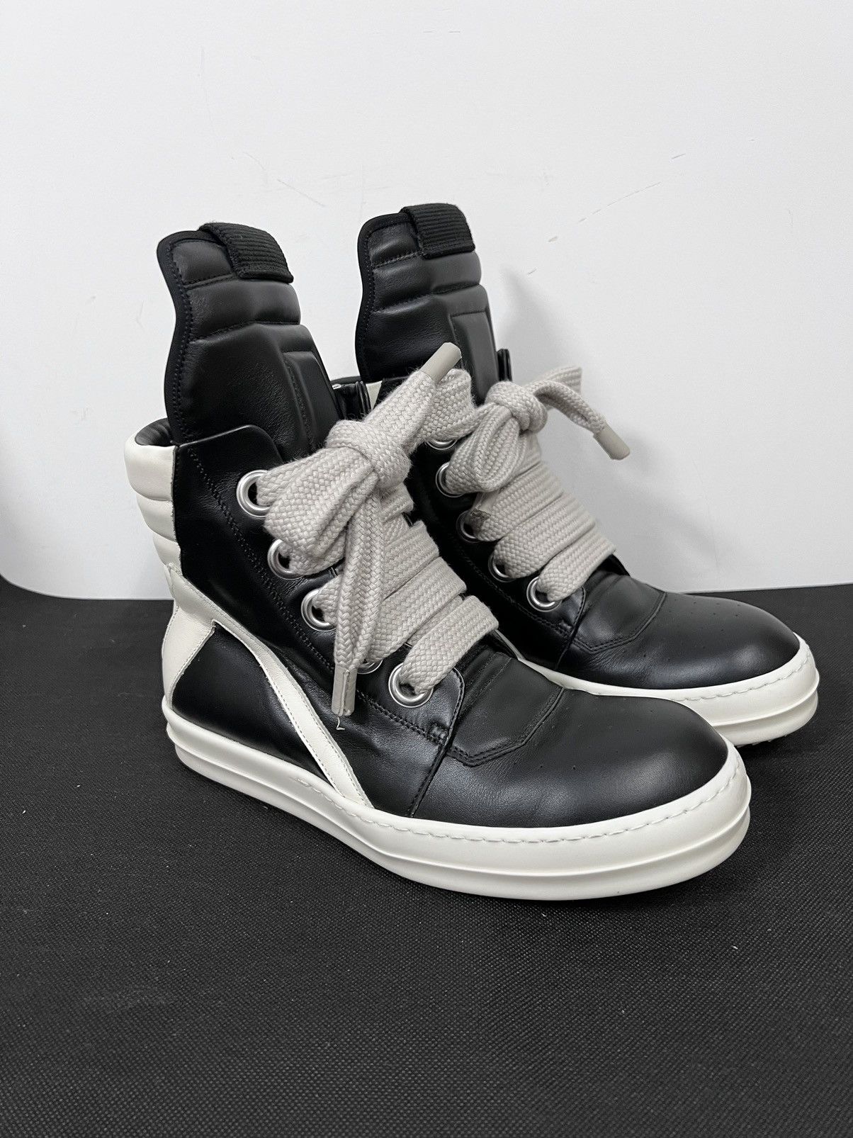 Rick Owens Rick Owens Geobasket Jumbo Laces Sneakers Size 40 Size US 7 / EU 40 - 6 Thumbnail