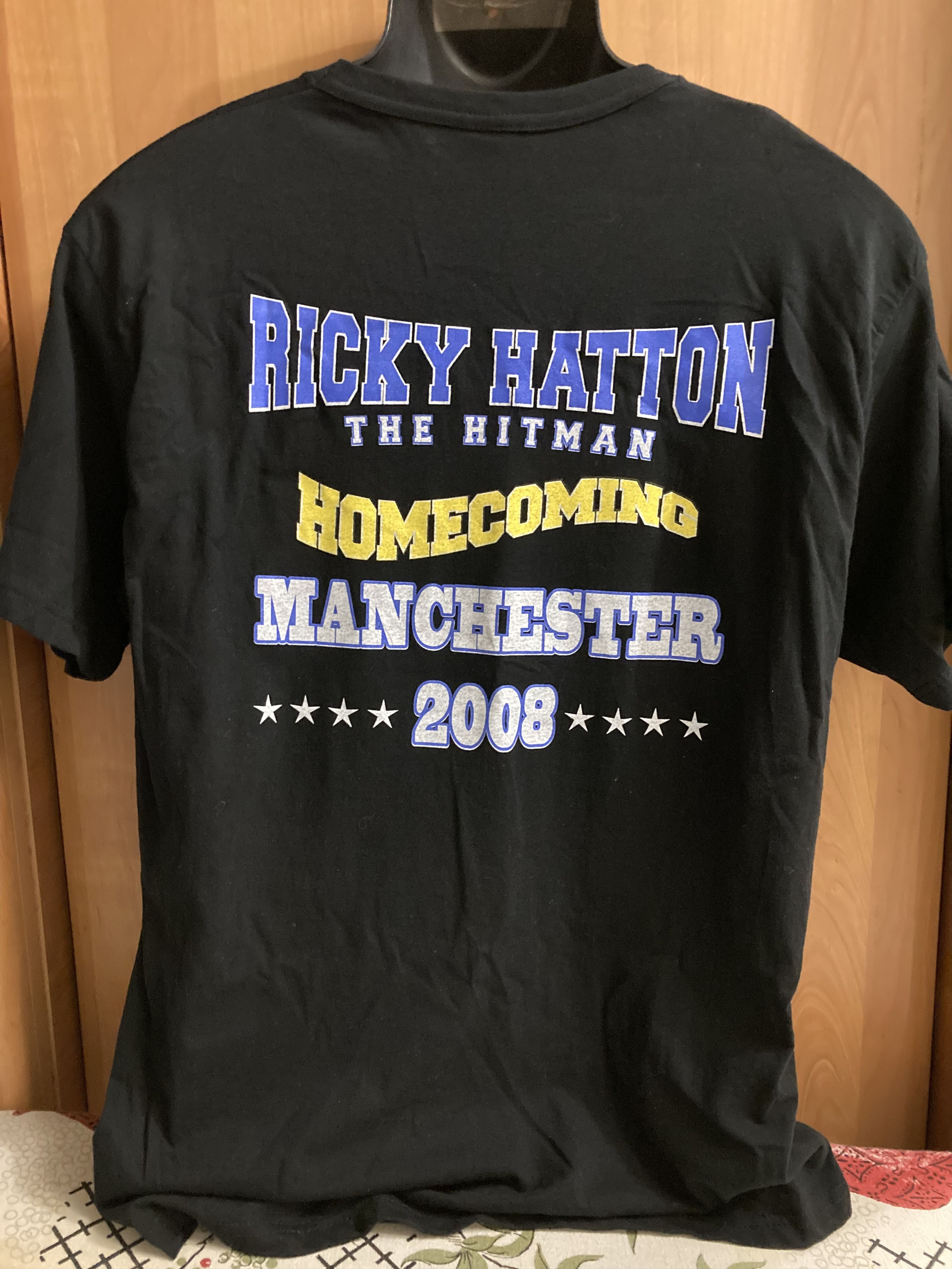 Vintage 2008 vintage Ricky Hatton boxing T shirt The Hitman Size US M / EU 48-50 / 2 - 2 Thumbnail