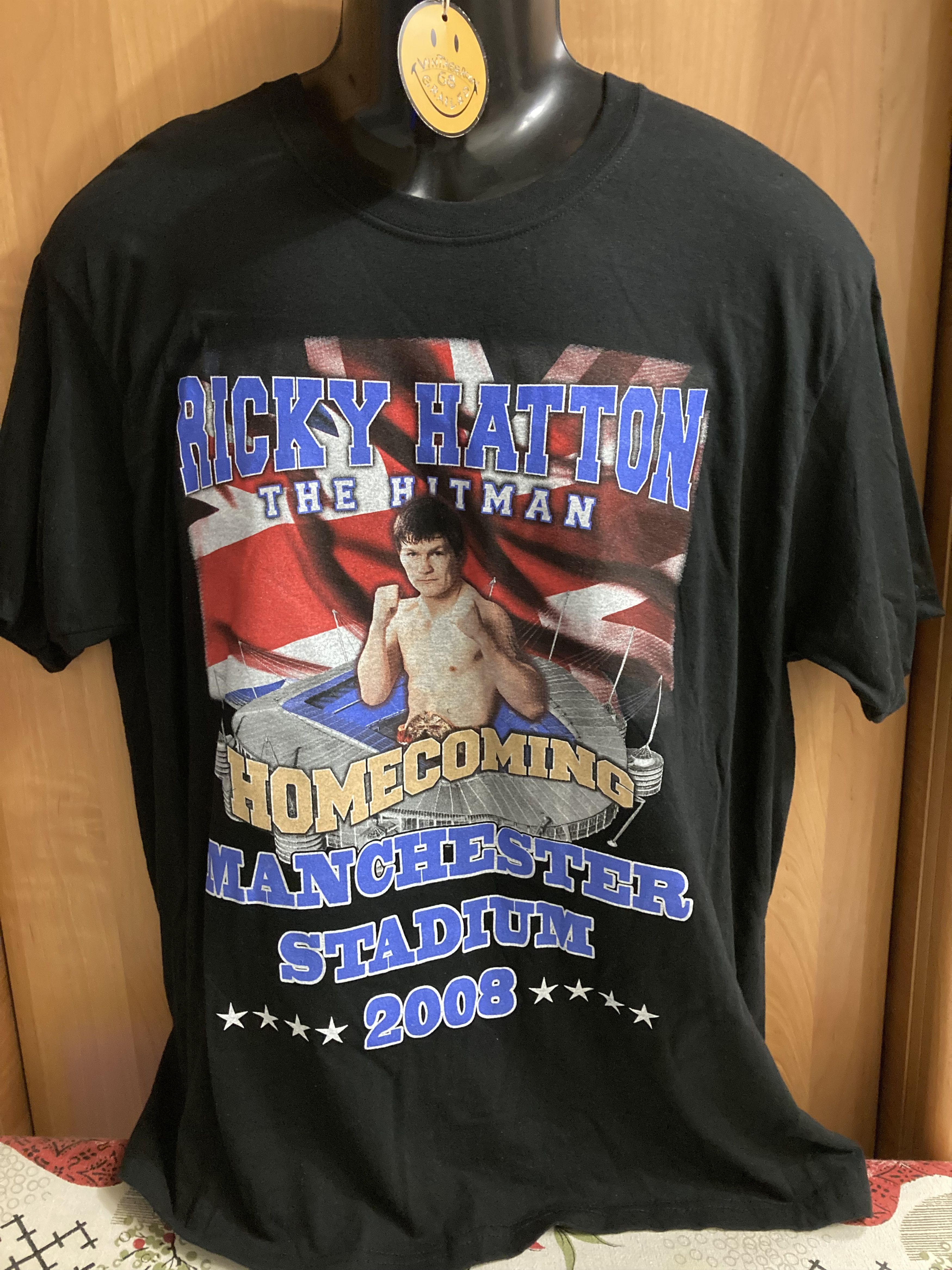 Vintage 2008 vintage Ricky Hatton boxing T shirt The Hitman Size US M / EU 48-50 / 2 - 1 Thumbnail