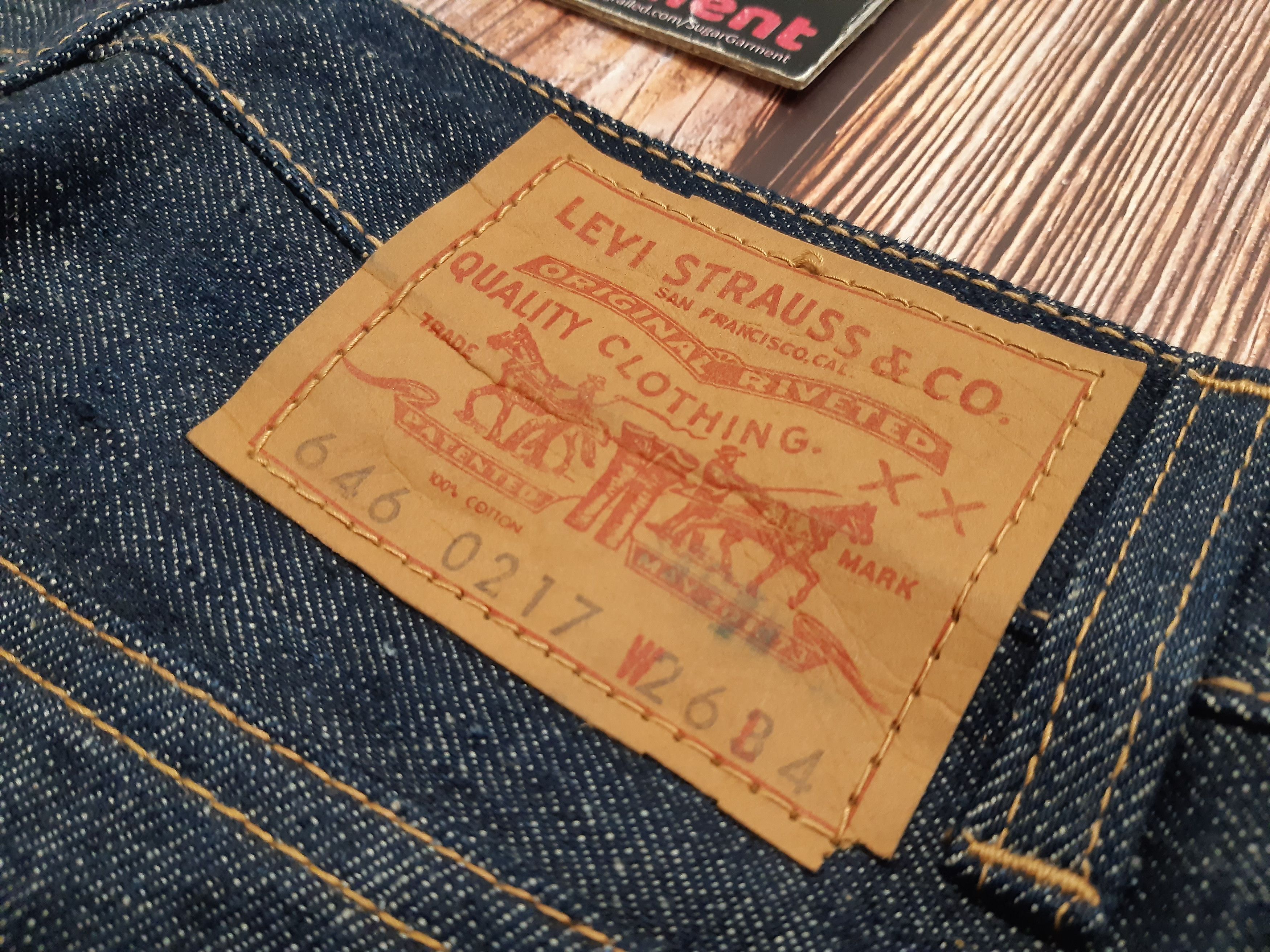 Levi's × Vintage Levis 646 Jeans Flare Bell Bottom Bootcut Orange Tab Size 25" / US 0 / IT 36 - 12 Thumbnail