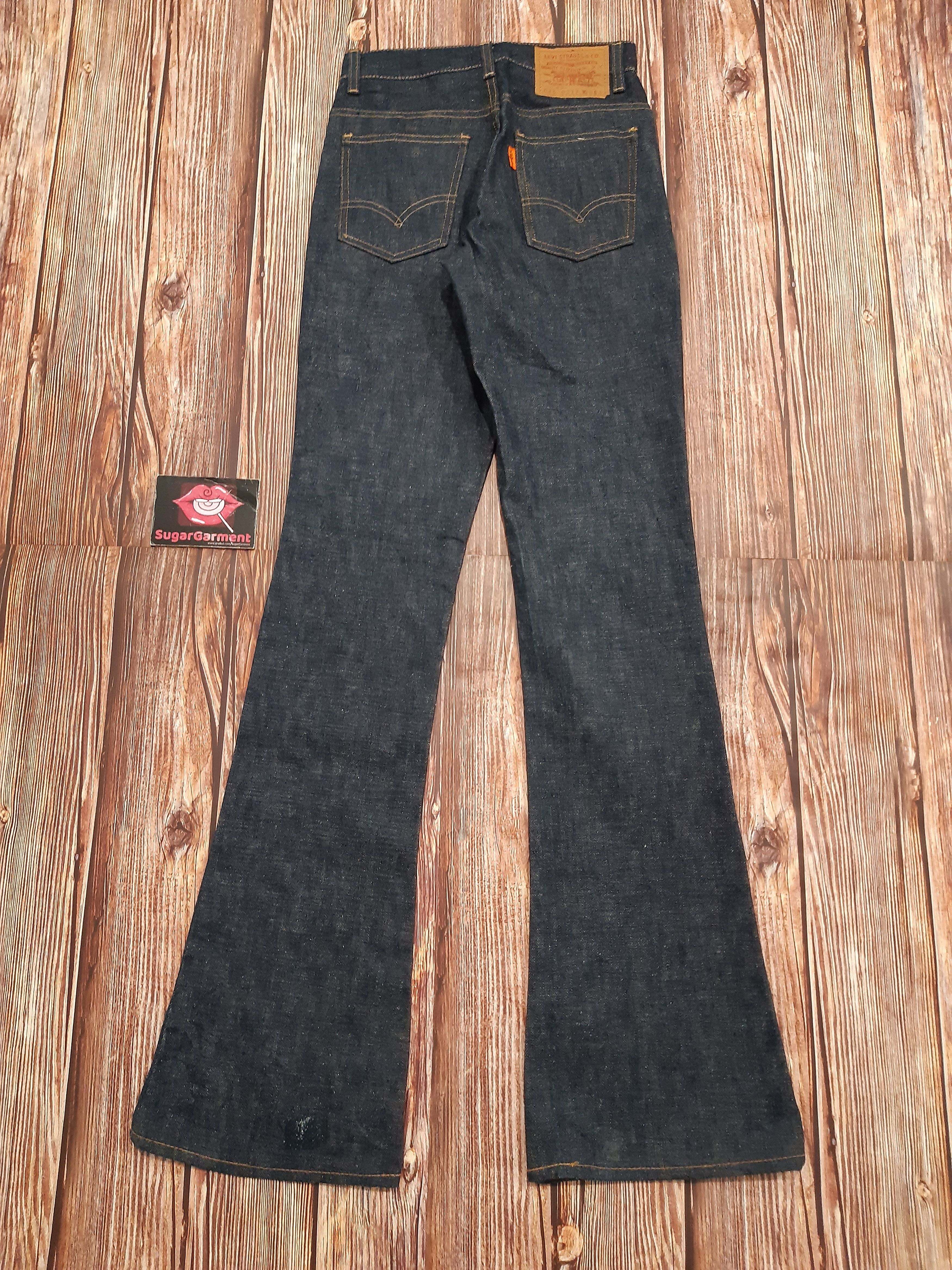 Levi's × Vintage Levis 646 Jeans Flare Bell Bottom Bootcut Orange Tab Size 25" / US 0 / IT 36 - 8 Thumbnail