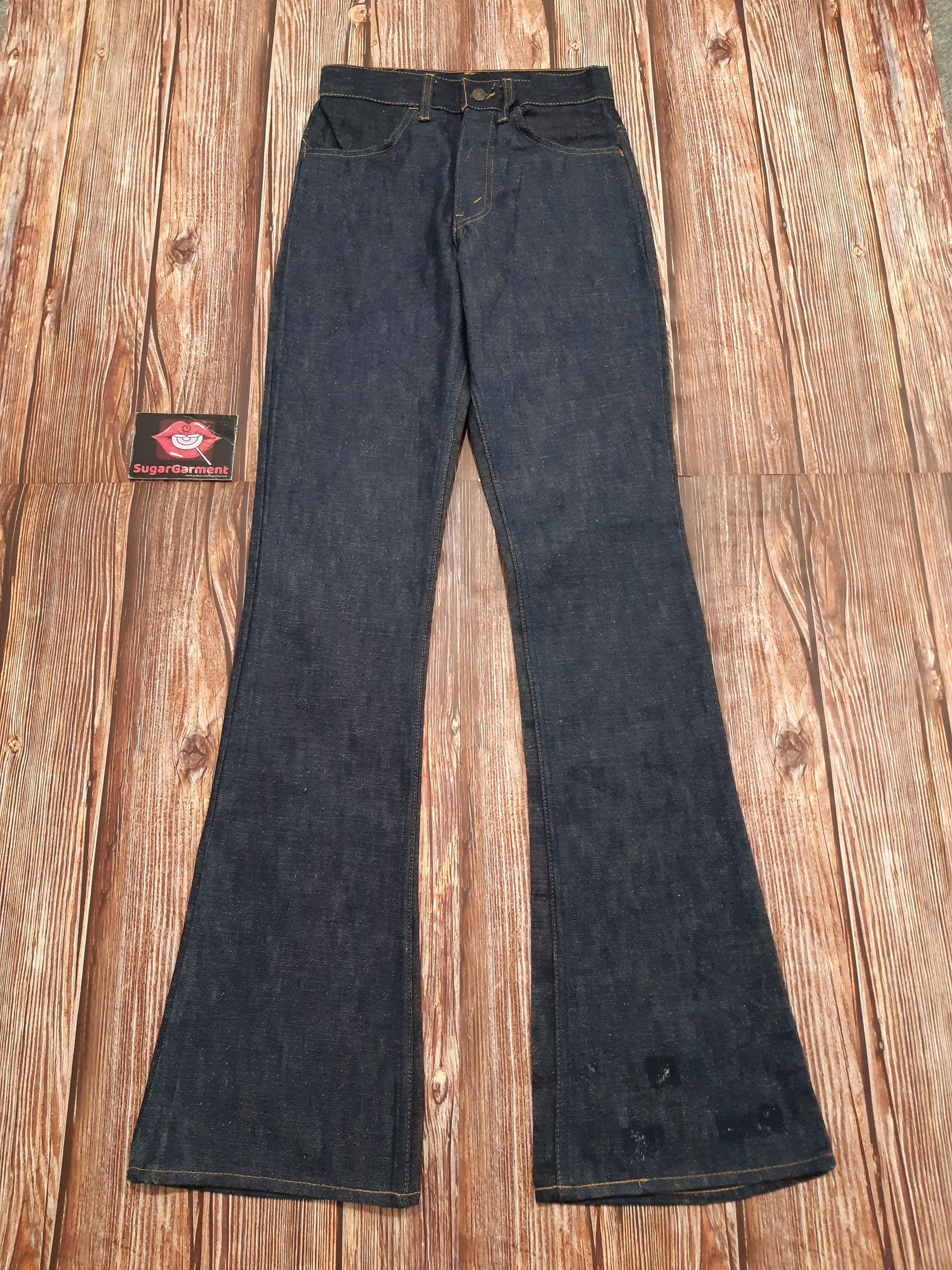 Levi's × Vintage Levis 646 Jeans Flare Bell Bottom Bootcut Orange Tab Size 25" / US 0 / IT 36 - 1 Thumbnail