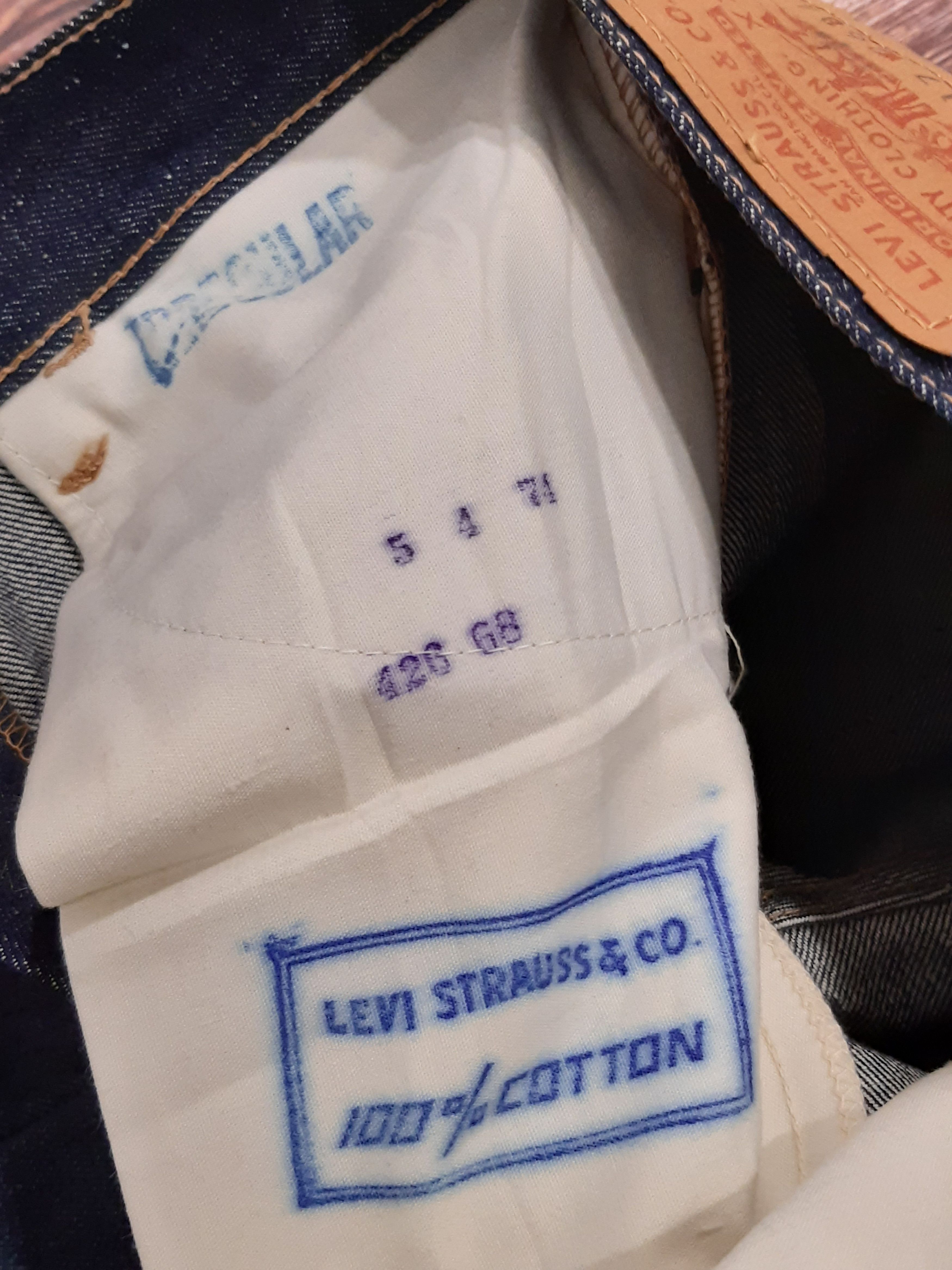Levi's × Vintage Levis 646 Jeans Flare Bell Bottom Bootcut Orange Tab Size 25" / US 0 / IT 36 - 7 Thumbnail