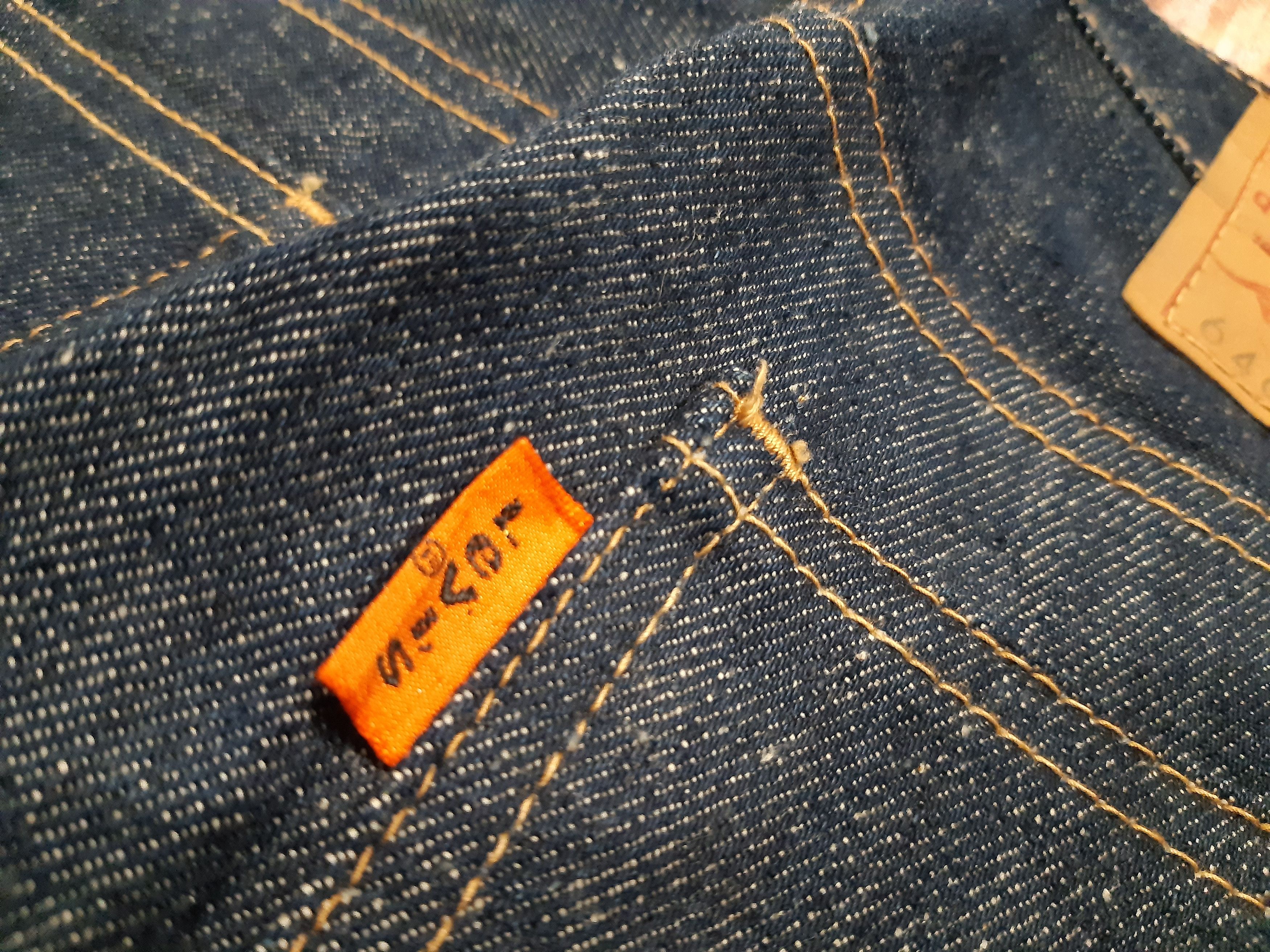 Levi's × Vintage Levis 646 Jeans Flare Bell Bottom Bootcut Orange Tab Size 25" / US 0 / IT 36 - 11 Thumbnail