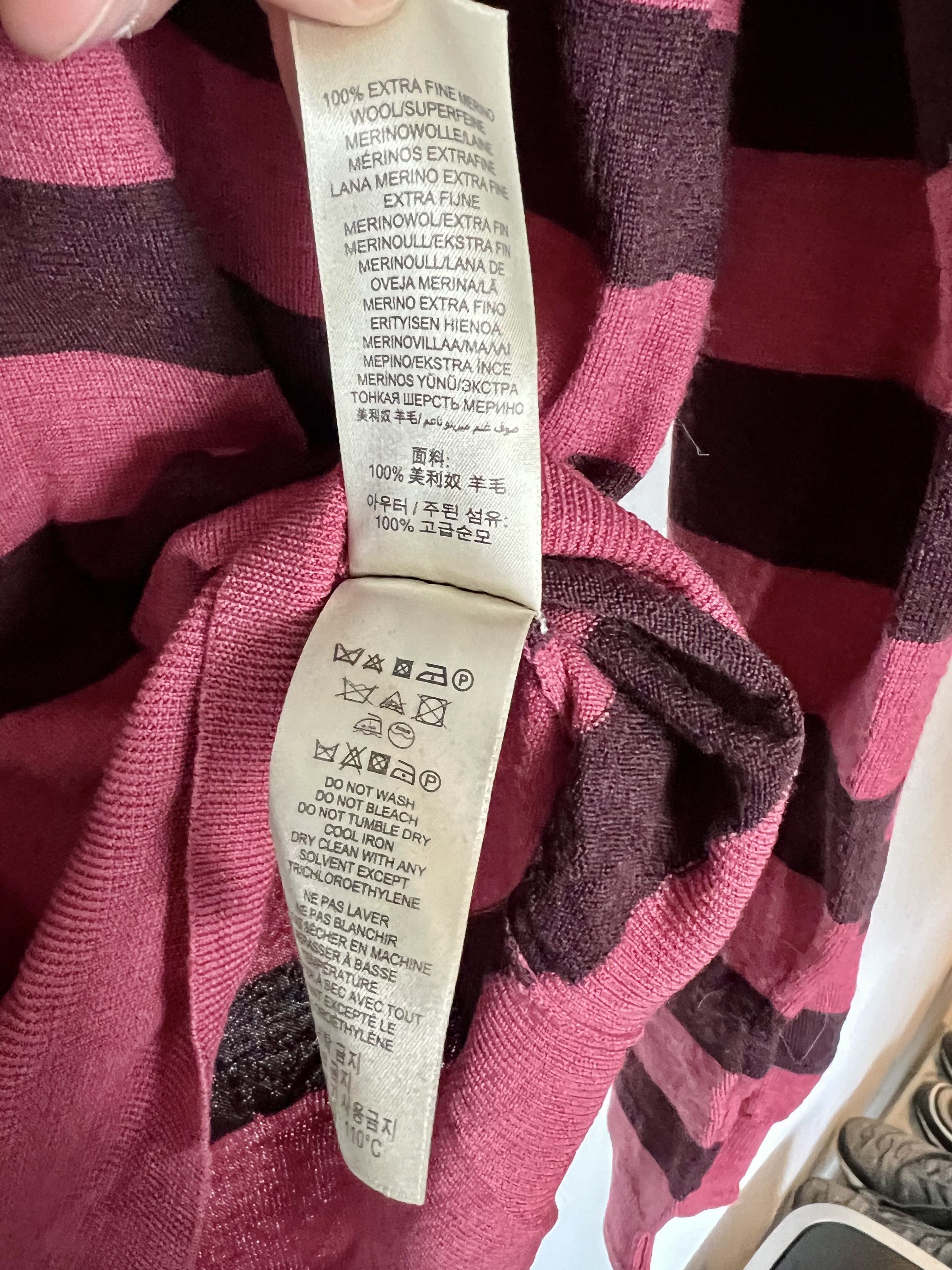 Burberry Burberry Brit 100% Merino Wool Sweater Size US XL / EU 56 / 4 - 4 Thumbnail