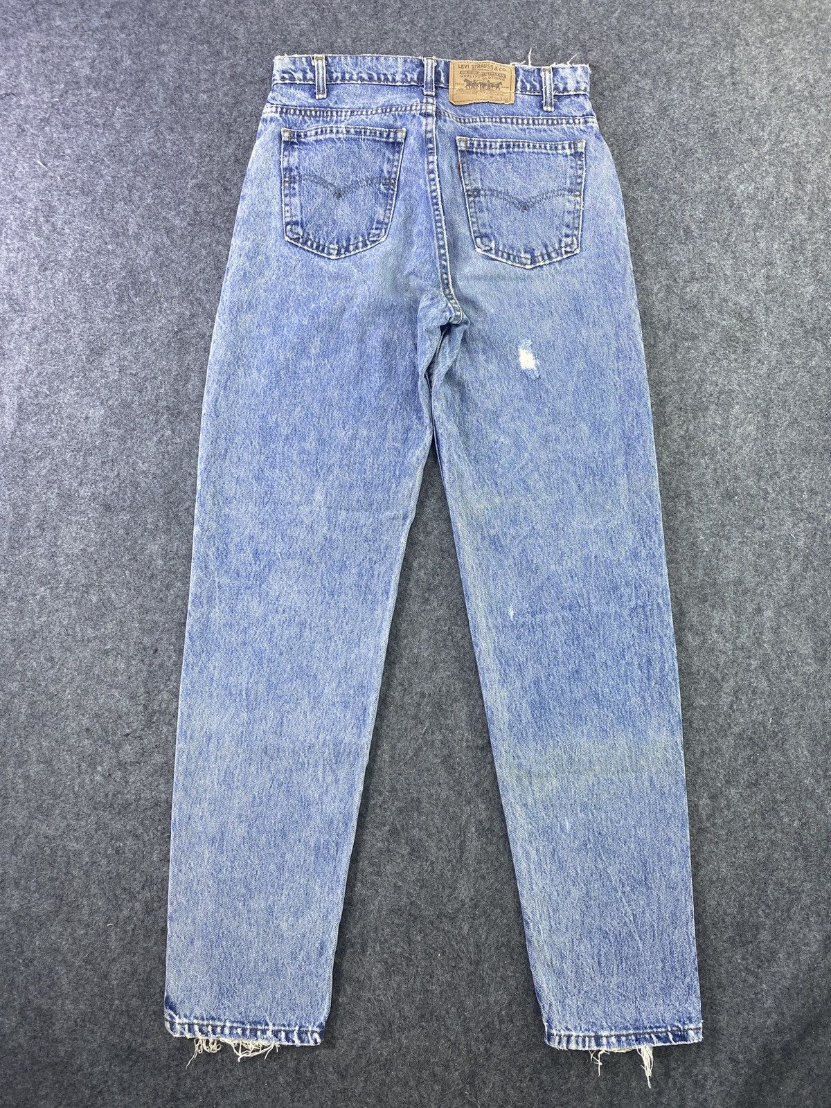 Levi's 90s Vintage Levi's 550 Distress Acid Jeans - J585 Size US 31 - 2 Thumbnail