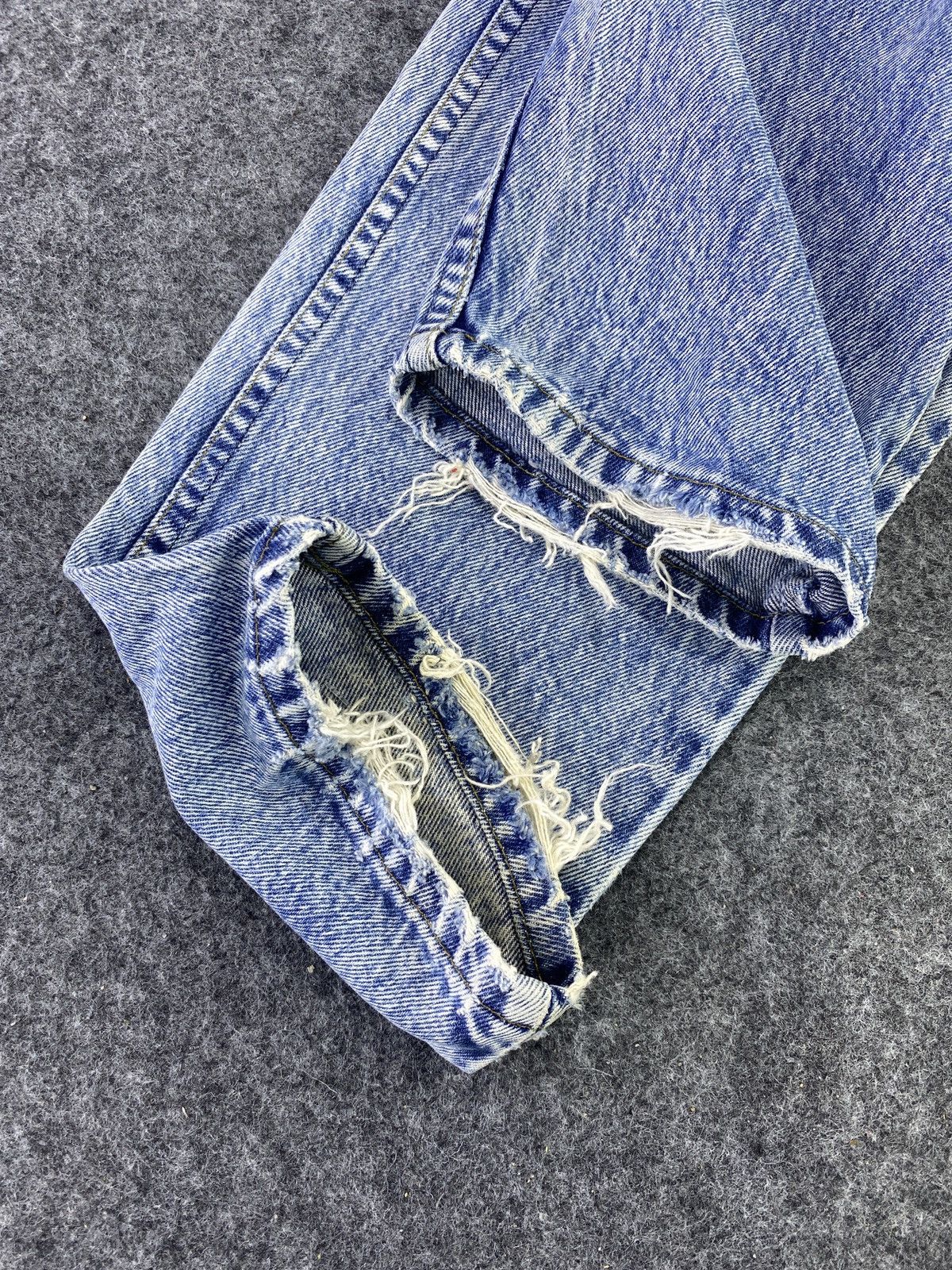Levi's 90s Vintage Levi's 550 Distress Acid Jeans - J585 Size US 31 - 8 Thumbnail