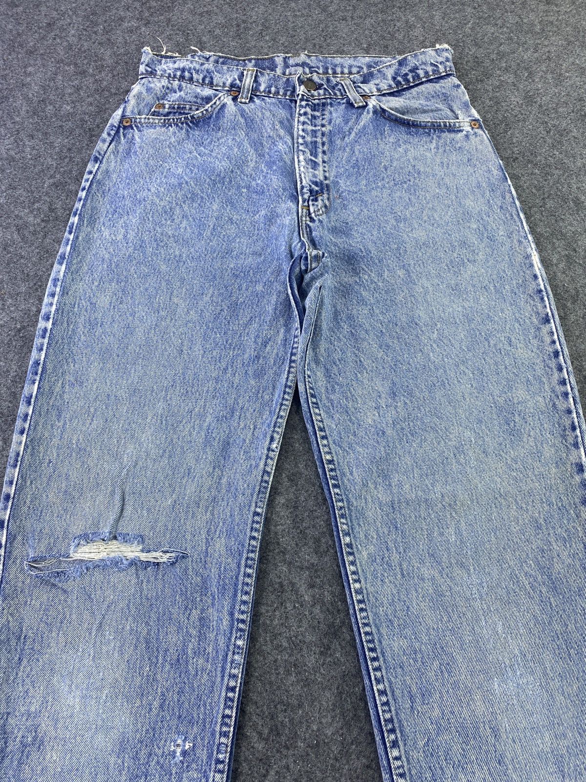 Levi's 90s Vintage Levi's 550 Distress Acid Jeans - J585 Size US 31 - 10 Thumbnail