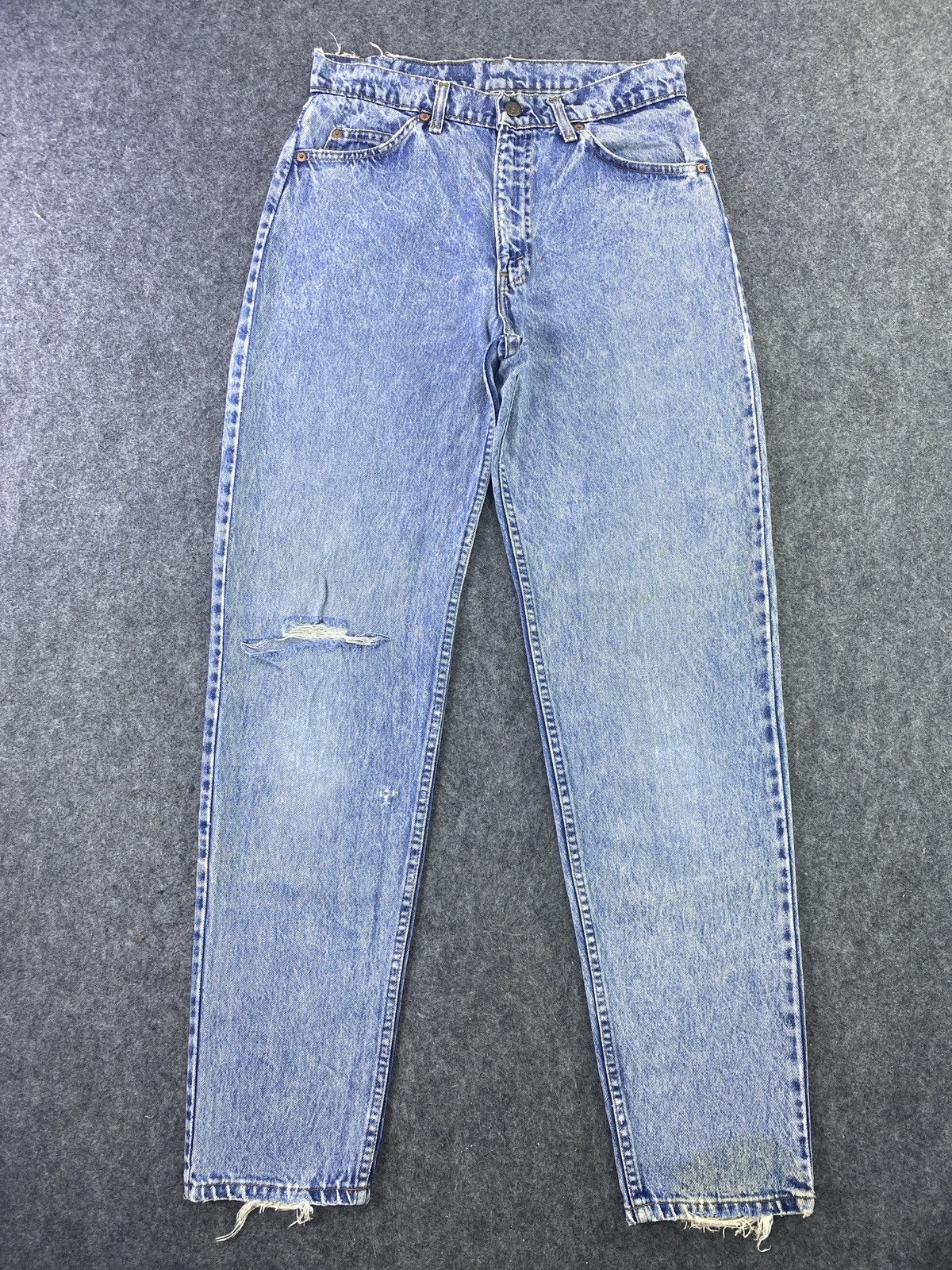 Levi's 90s Vintage Levi's 550 Distress Acid Jeans - J585 Size US 31 - 1 Thumbnail