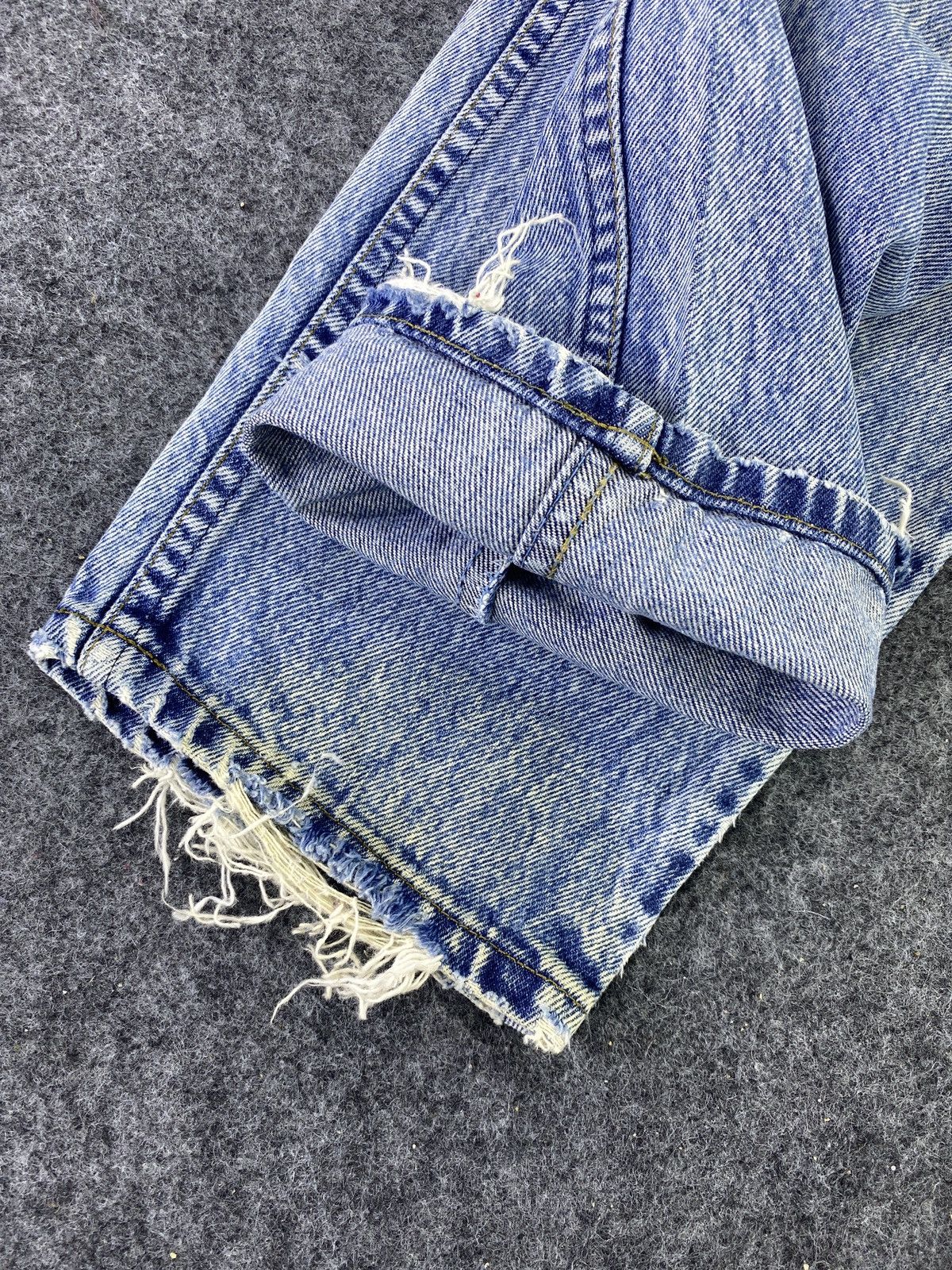 Levi's 90s Vintage Levi's 550 Distress Acid Jeans - J585 Size US 31 - 7 Thumbnail