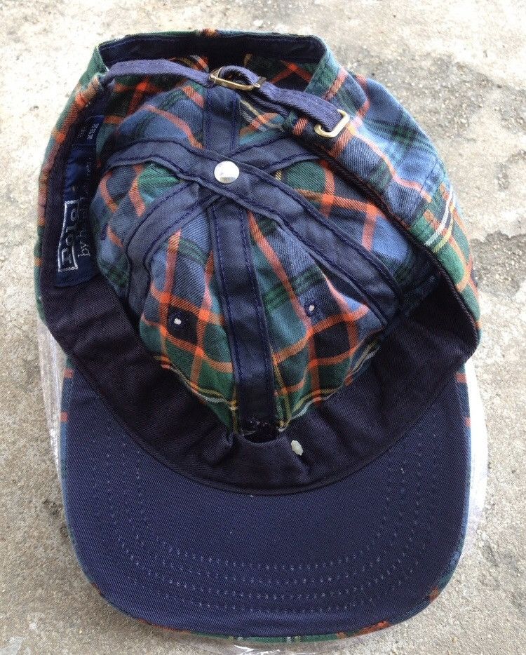 Polo Ralph Lauren × Vintage Vintage Polo by Ralph Lauren checker hat Size ONE SIZE - 6 Thumbnail