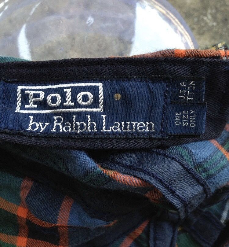 Polo Ralph Lauren × Vintage Vintage Polo by Ralph Lauren checker hat Size ONE SIZE - 7 Thumbnail