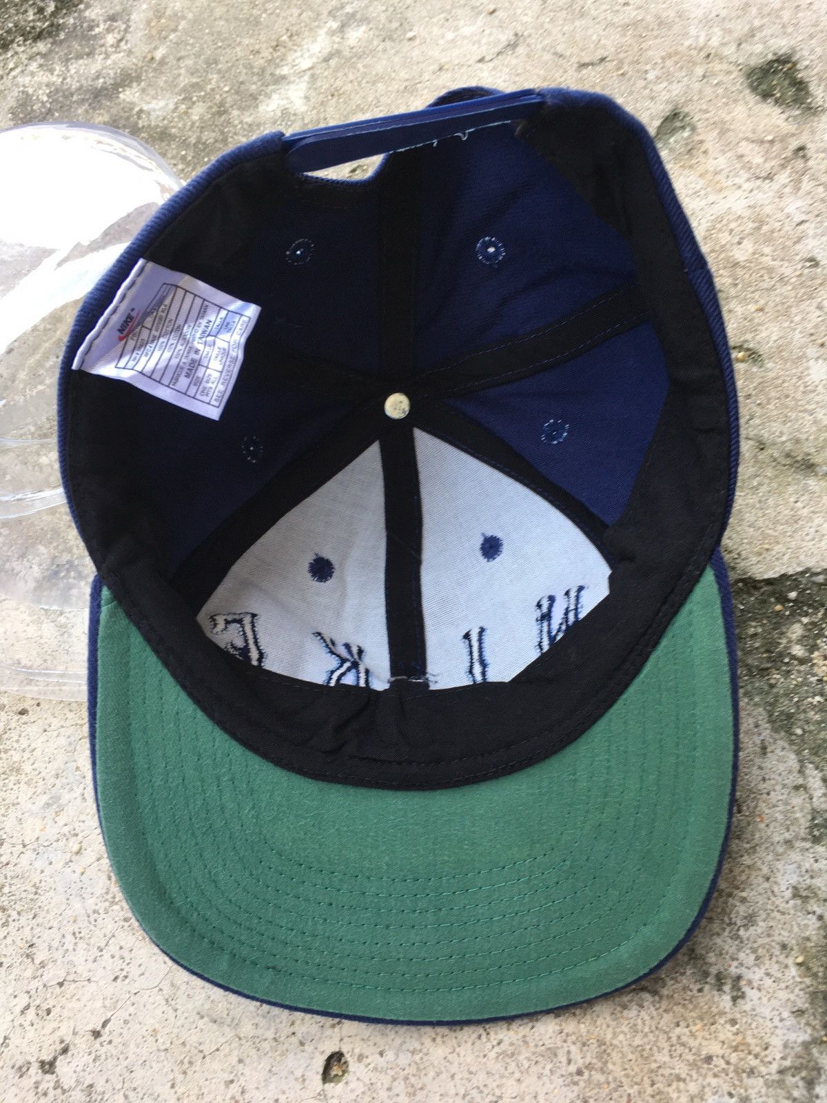 Nike × Vintage Vtg 90s Nike basketball hat Size ONE SIZE - 7 Thumbnail