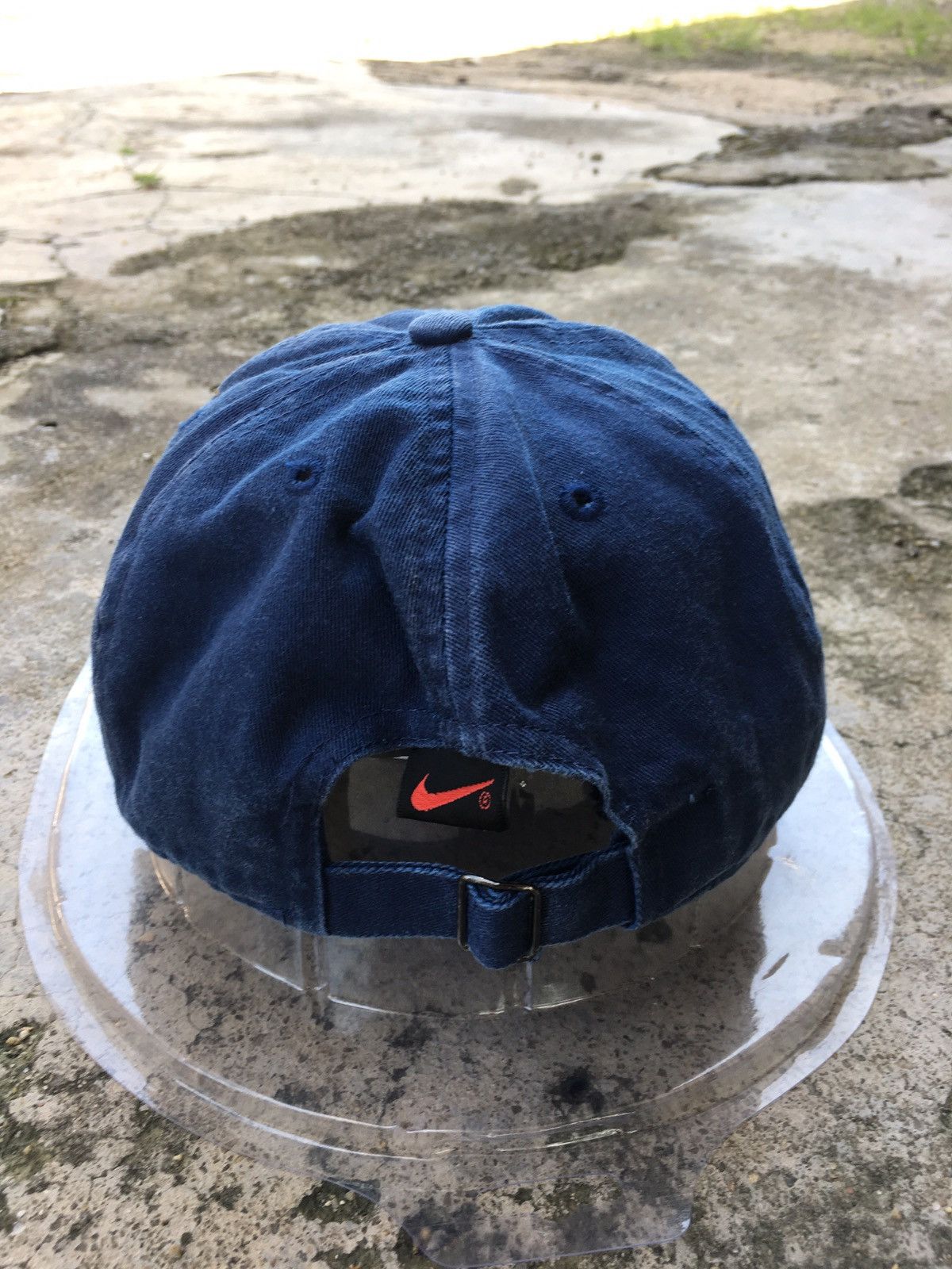 Nike × Vintage Vtg 90s Nike swoosh logo hat Size ONE SIZE - 5 Thumbnail
