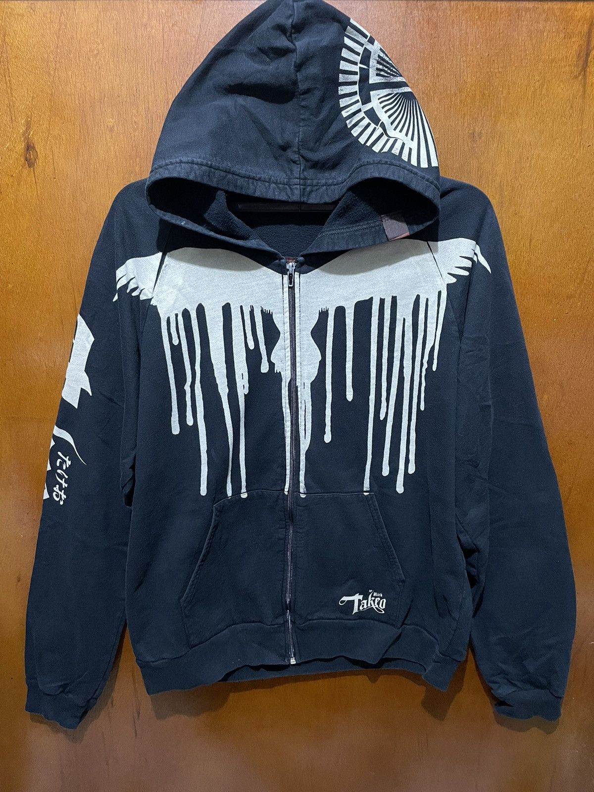 Rare Art Motive Hoodie By Takeo