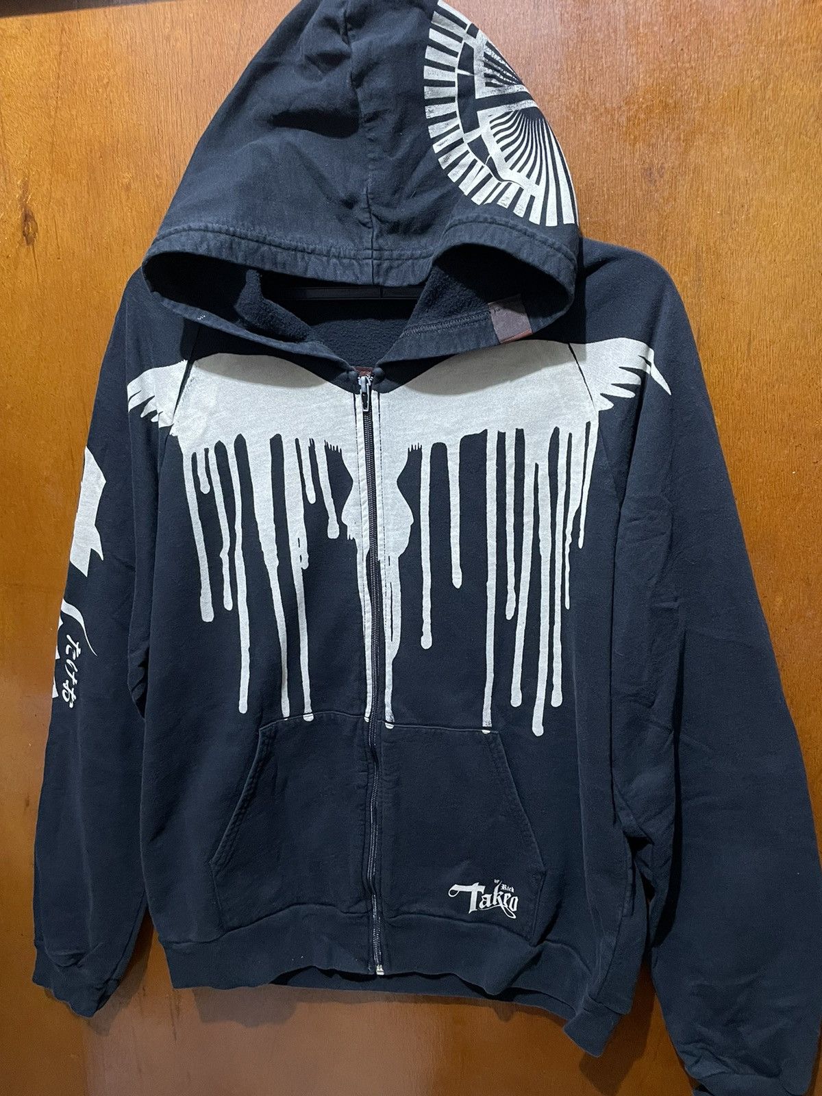 Japanese Brand Rare Art Motive Hoodie By Takeo Size US L / EU 52-54 / 3 - 3 Thumbnail