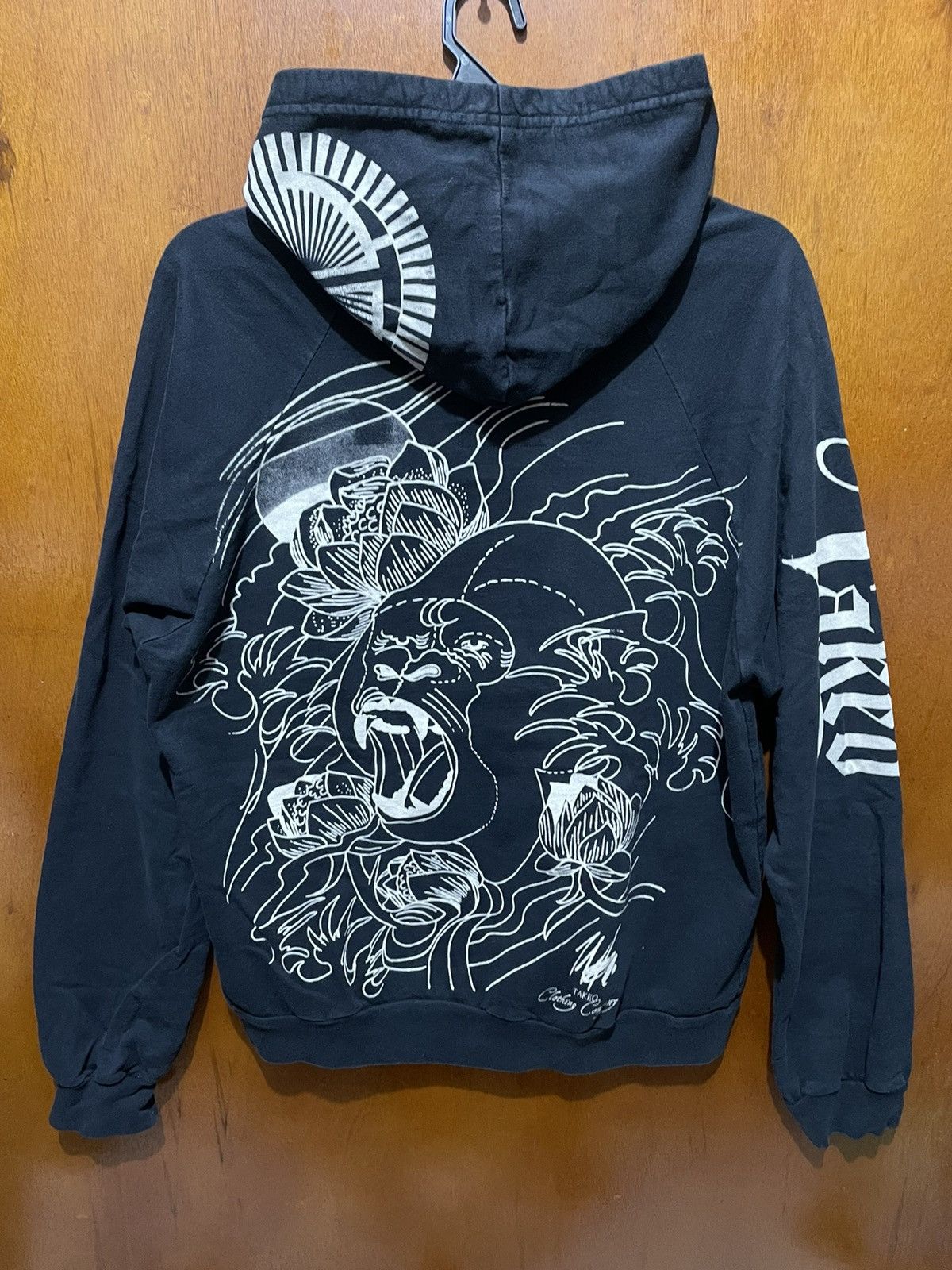 Japanese Brand Rare Art Motive Hoodie By Takeo Size US L / EU 52-54 / 3 - 4 Thumbnail