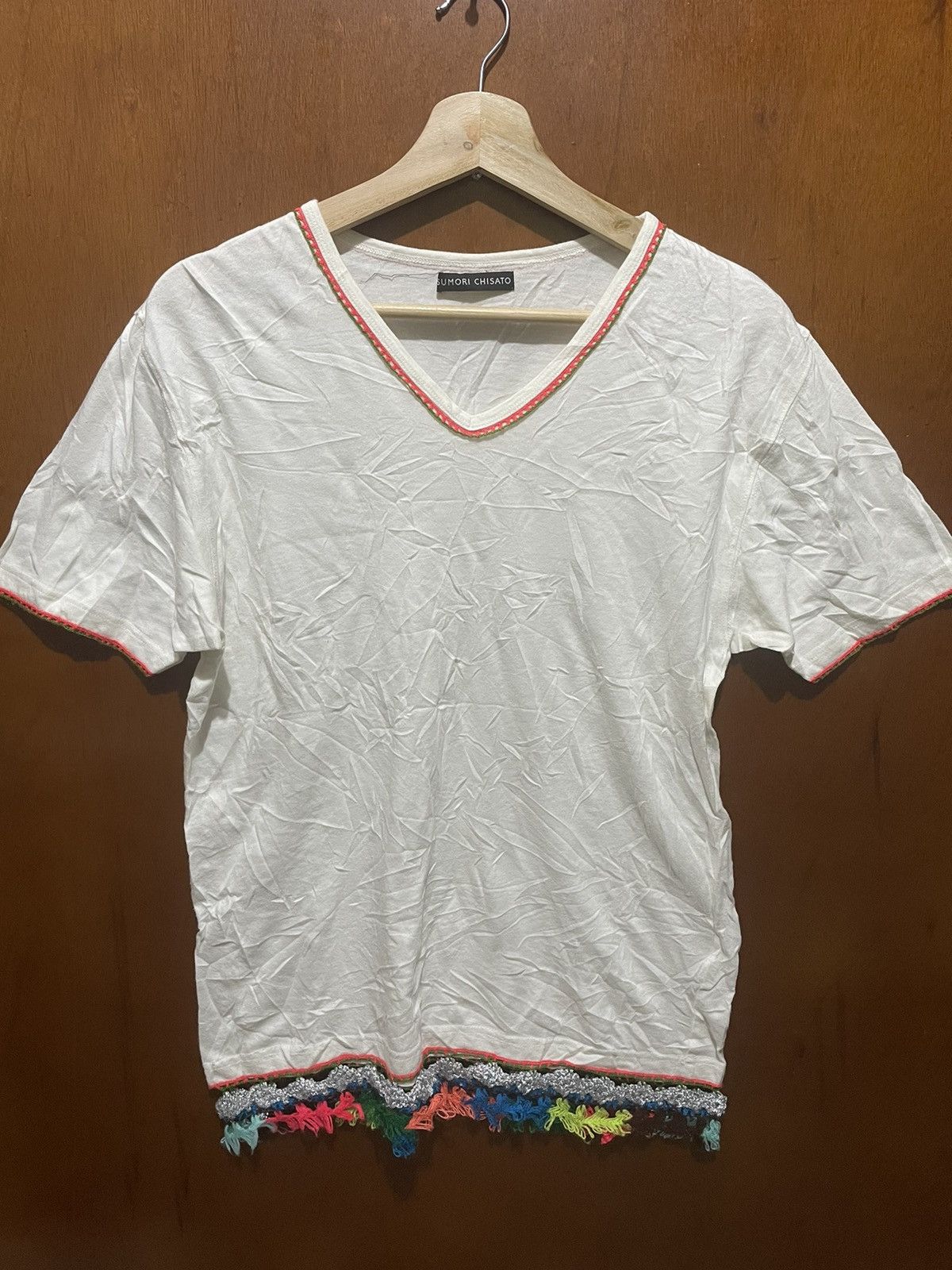 Issey Miyake × Japanese Brand × Tsumori Chisato Very Rare Tsumori Chisato With Hippies Style Shirt Size M / US 6-8 / IT 42-44 - 1 Thumbnail